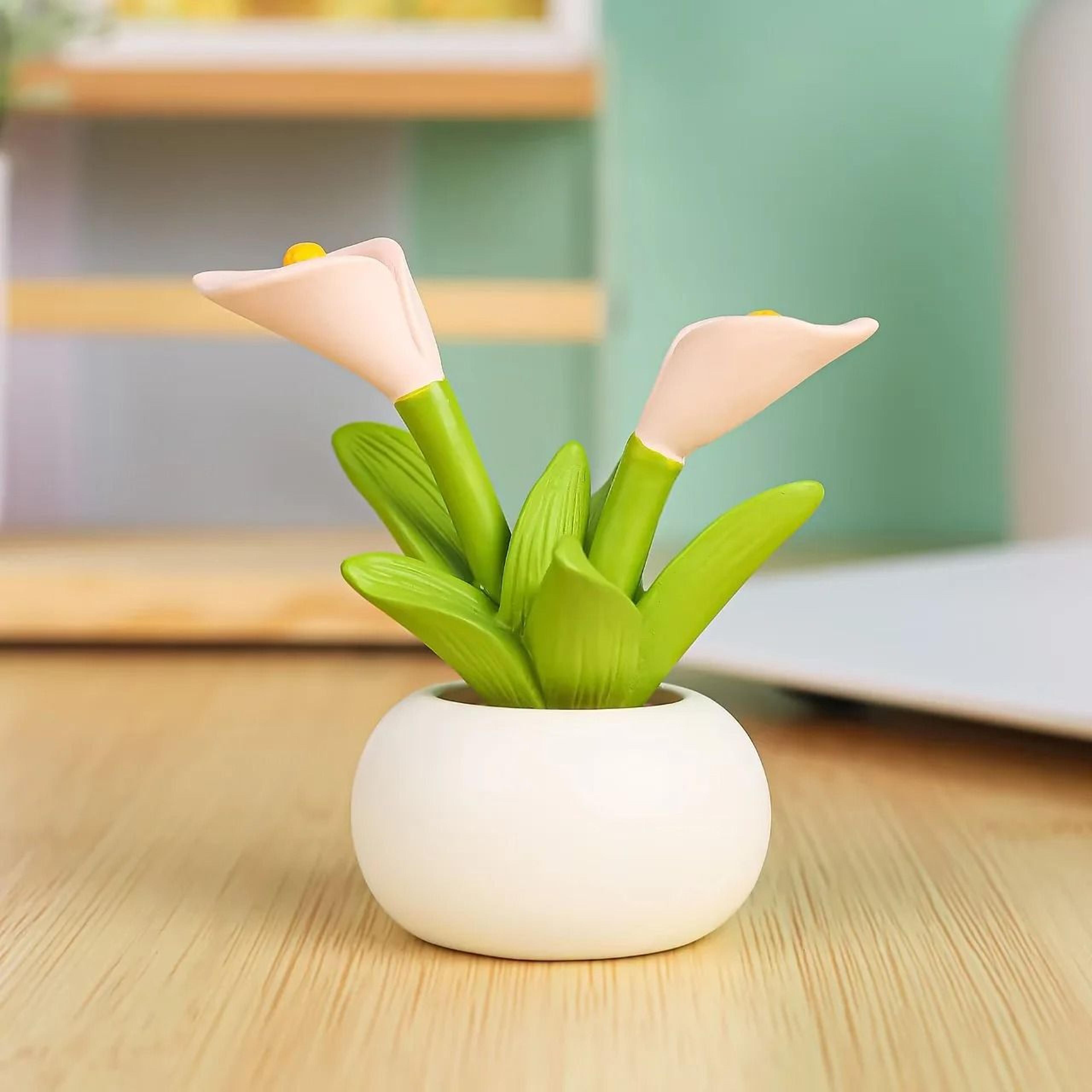 Flower Pot Elf MicroLandscape Interior Ornament 6
