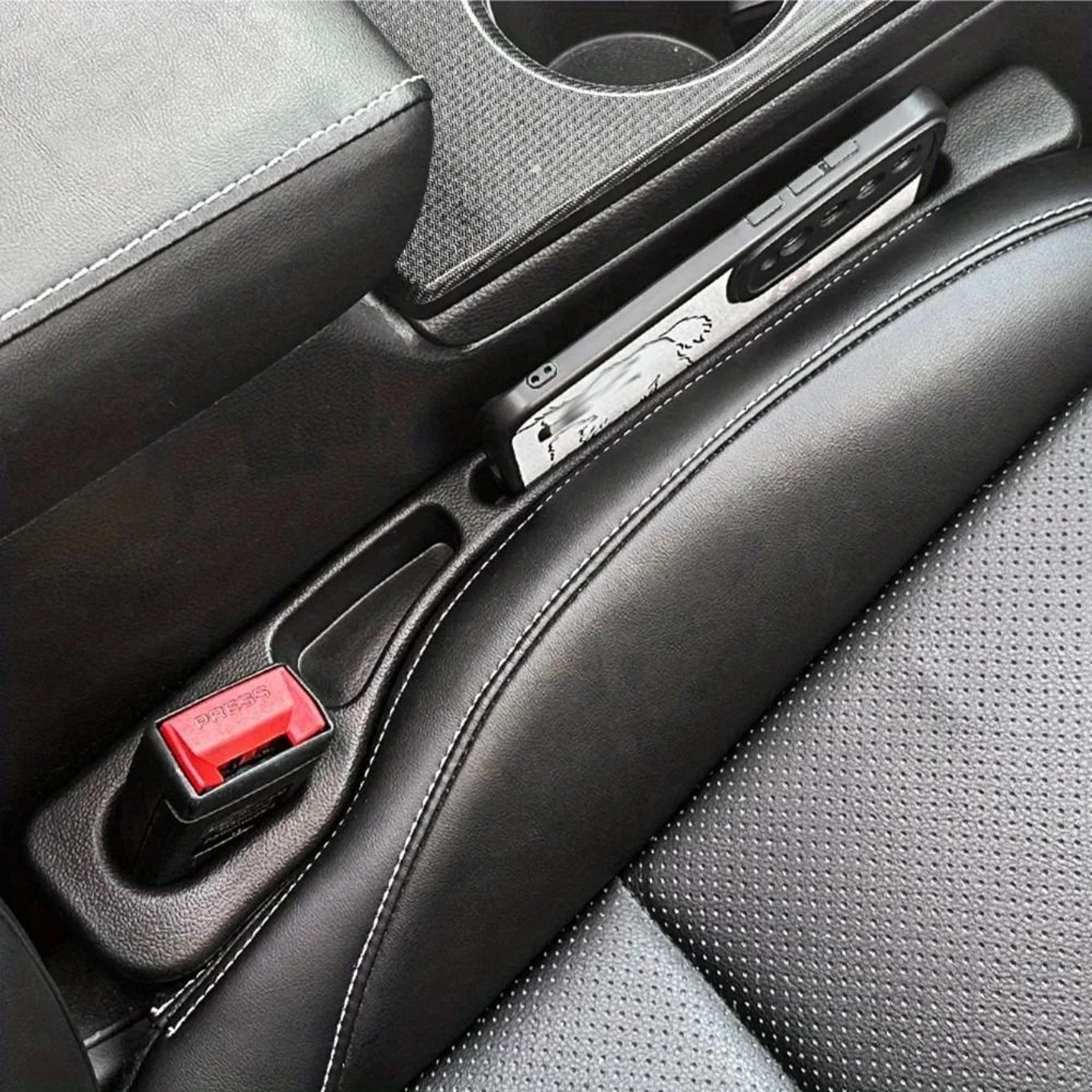 Universal Stealth Seat Gap Filler  Safety Stopper 2Piece Set 2