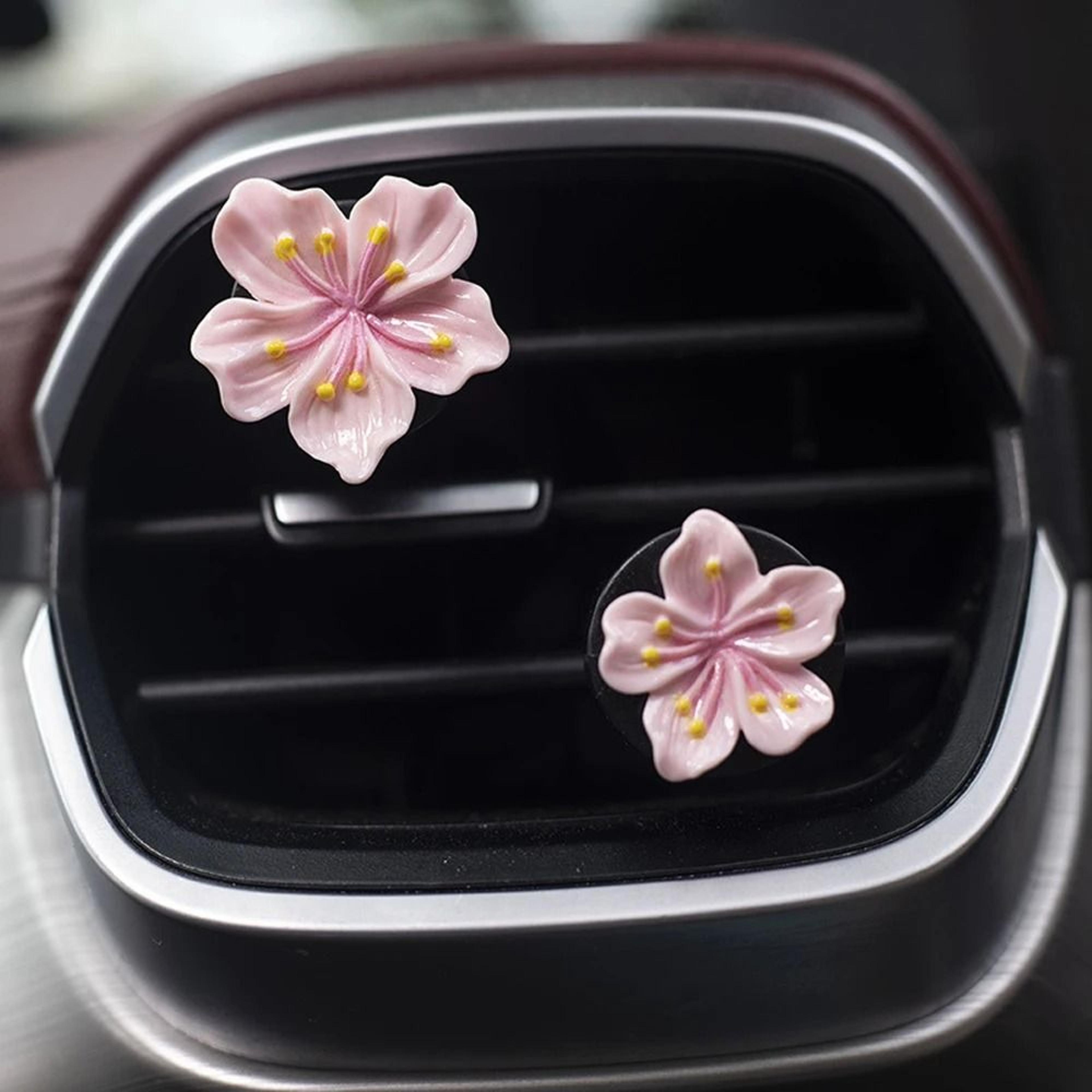 Floral Harmony  Peach Blossom Air Vent Diffuser Set 2Piece 9