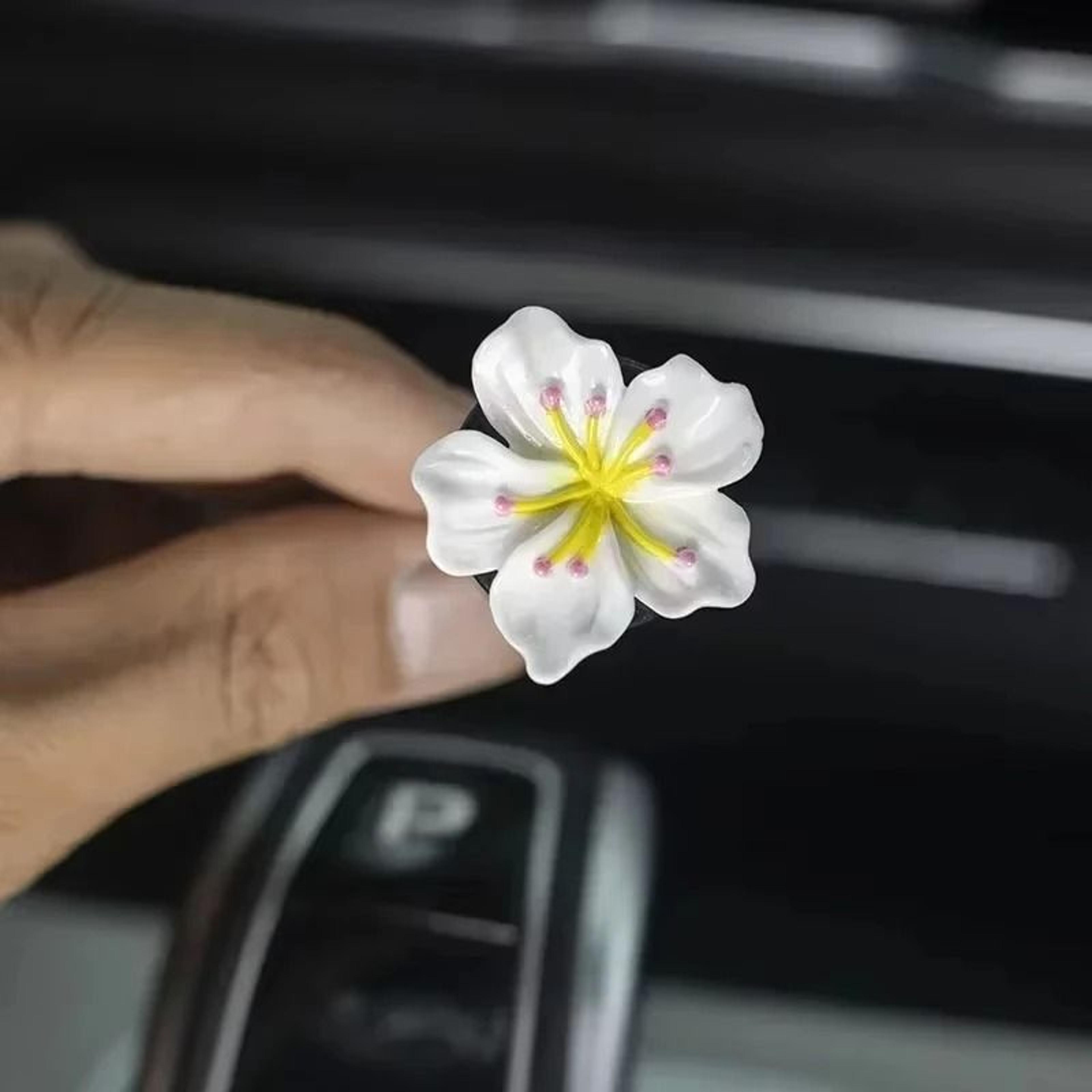 Floral Harmony  Peach Blossom Air Vent Diffuser Set 2Piece 3