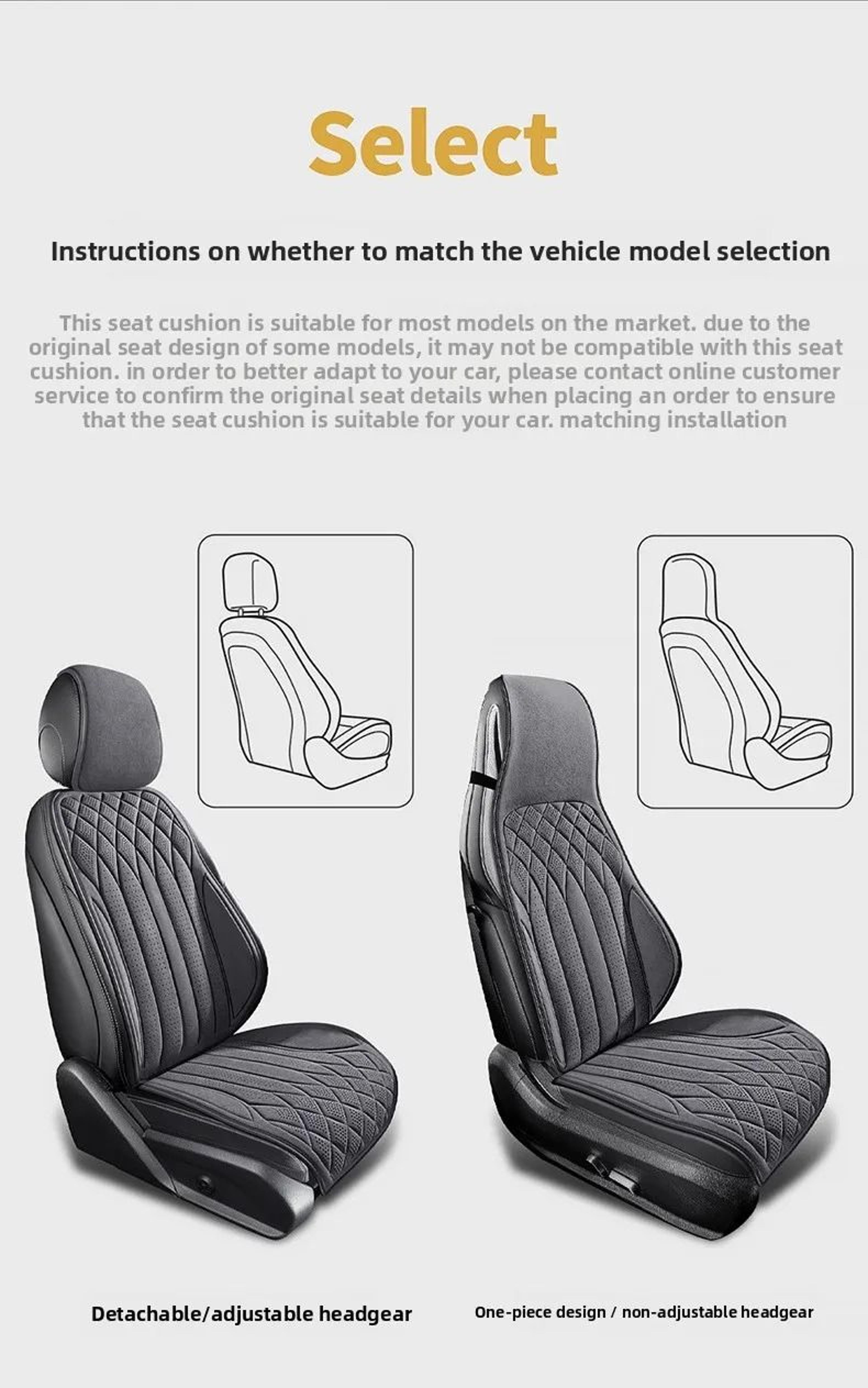 ProBreathable Luxury Perforated Linen Universal Seat Cover System 3