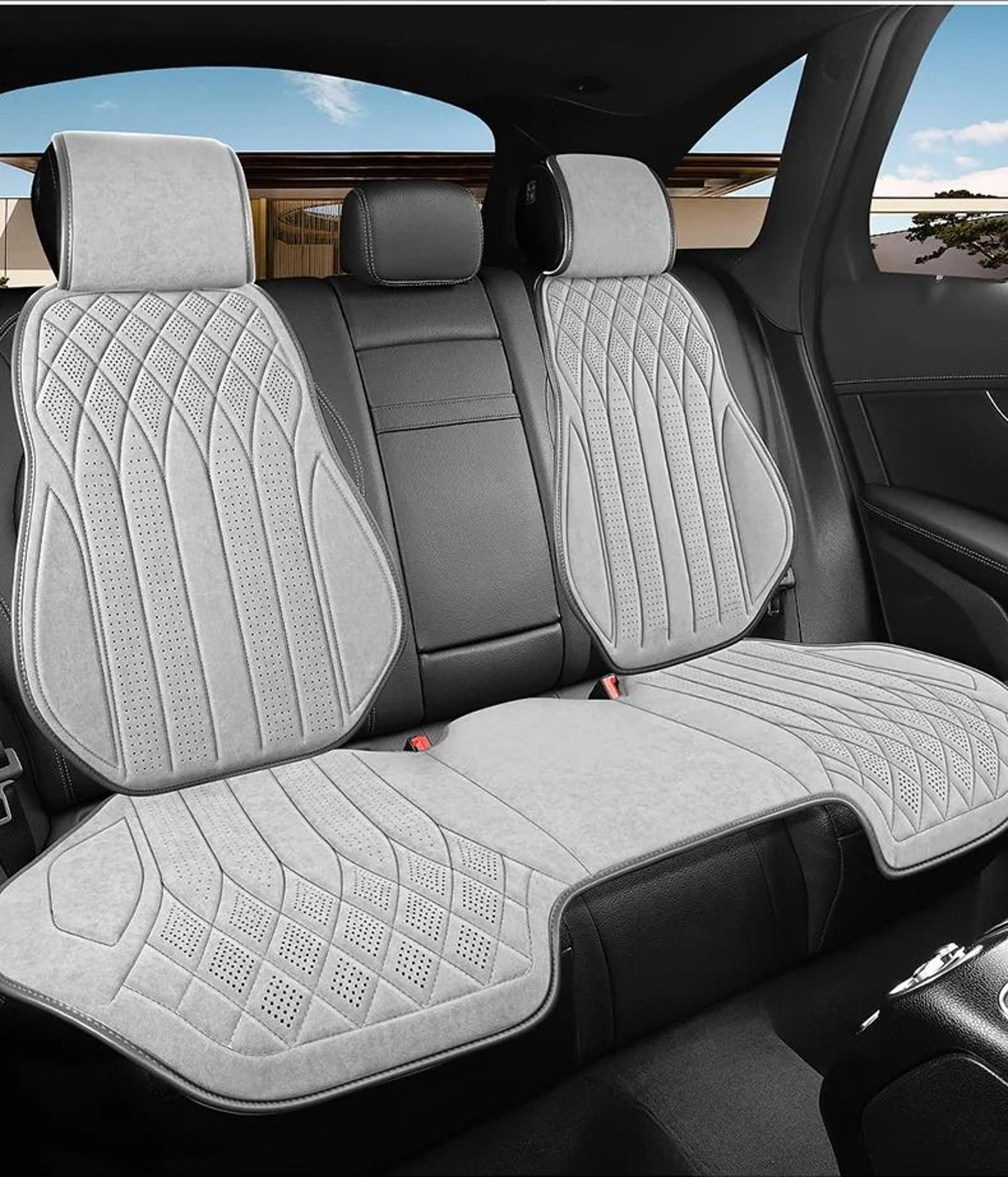 ProBreathable Luxury Perforated Linen Universal Seat Cover System 17