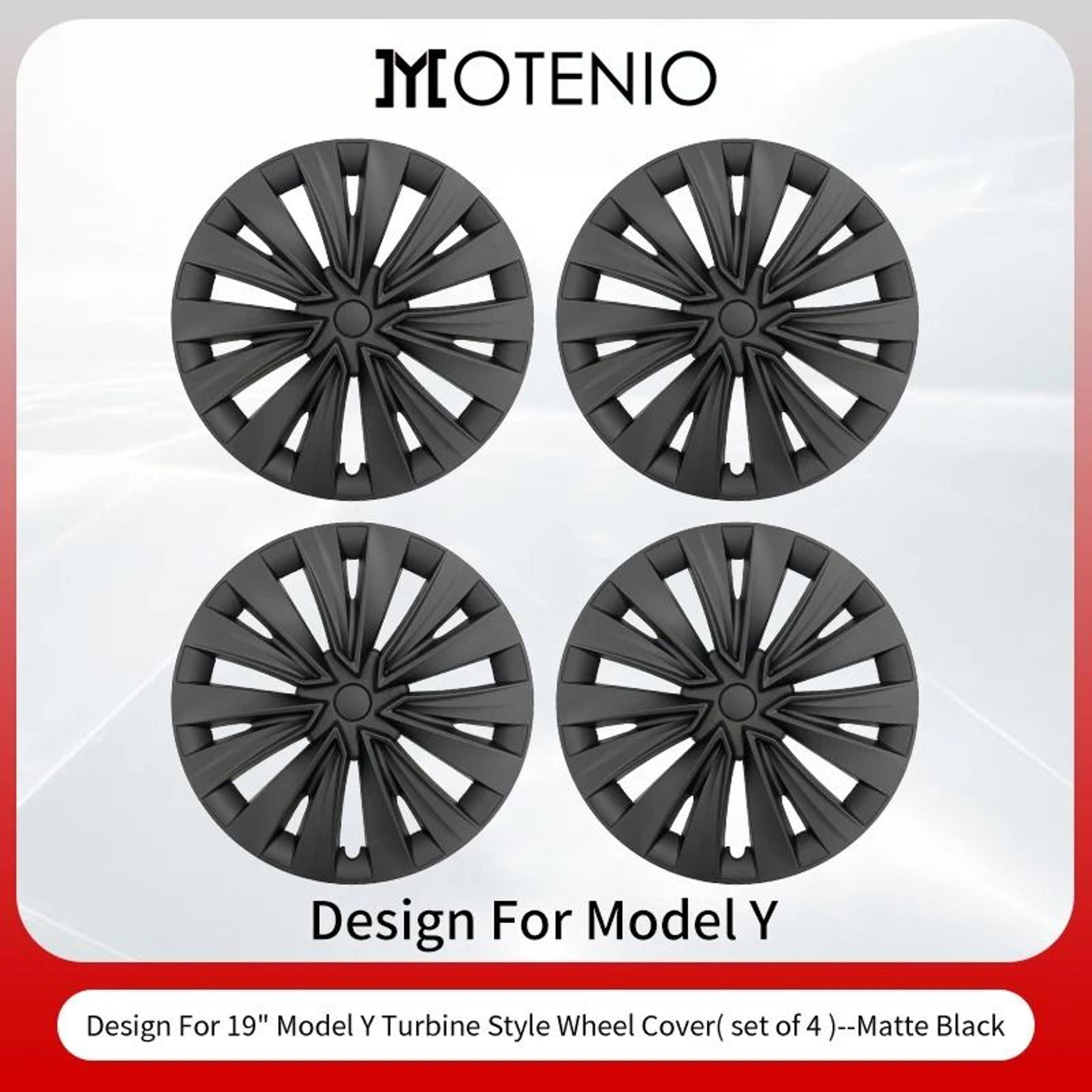 Stealth Turbine Performance Hubcap System For Tesla Model Y 7