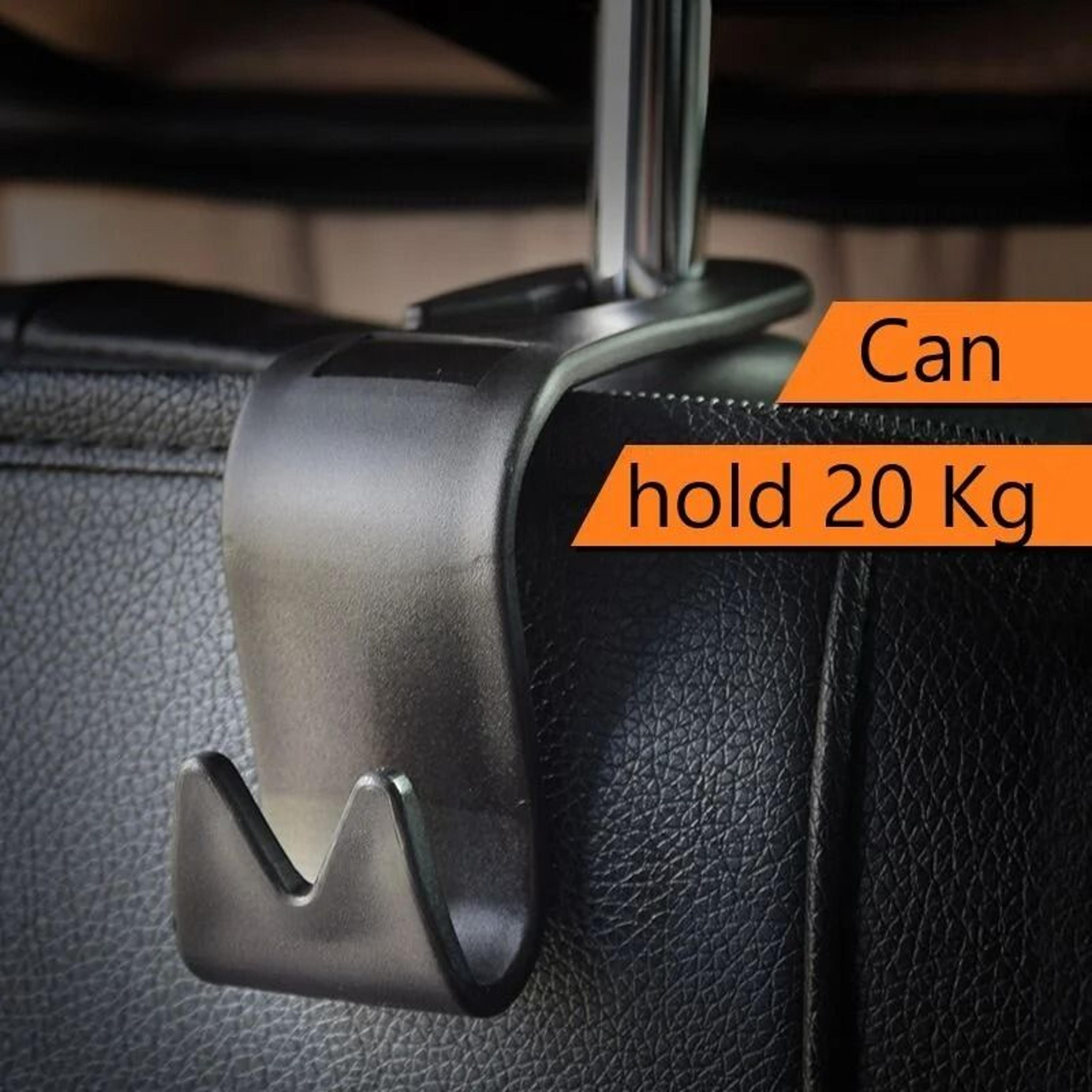 HeavyDuty Stealth Headrest Utility Hook 3