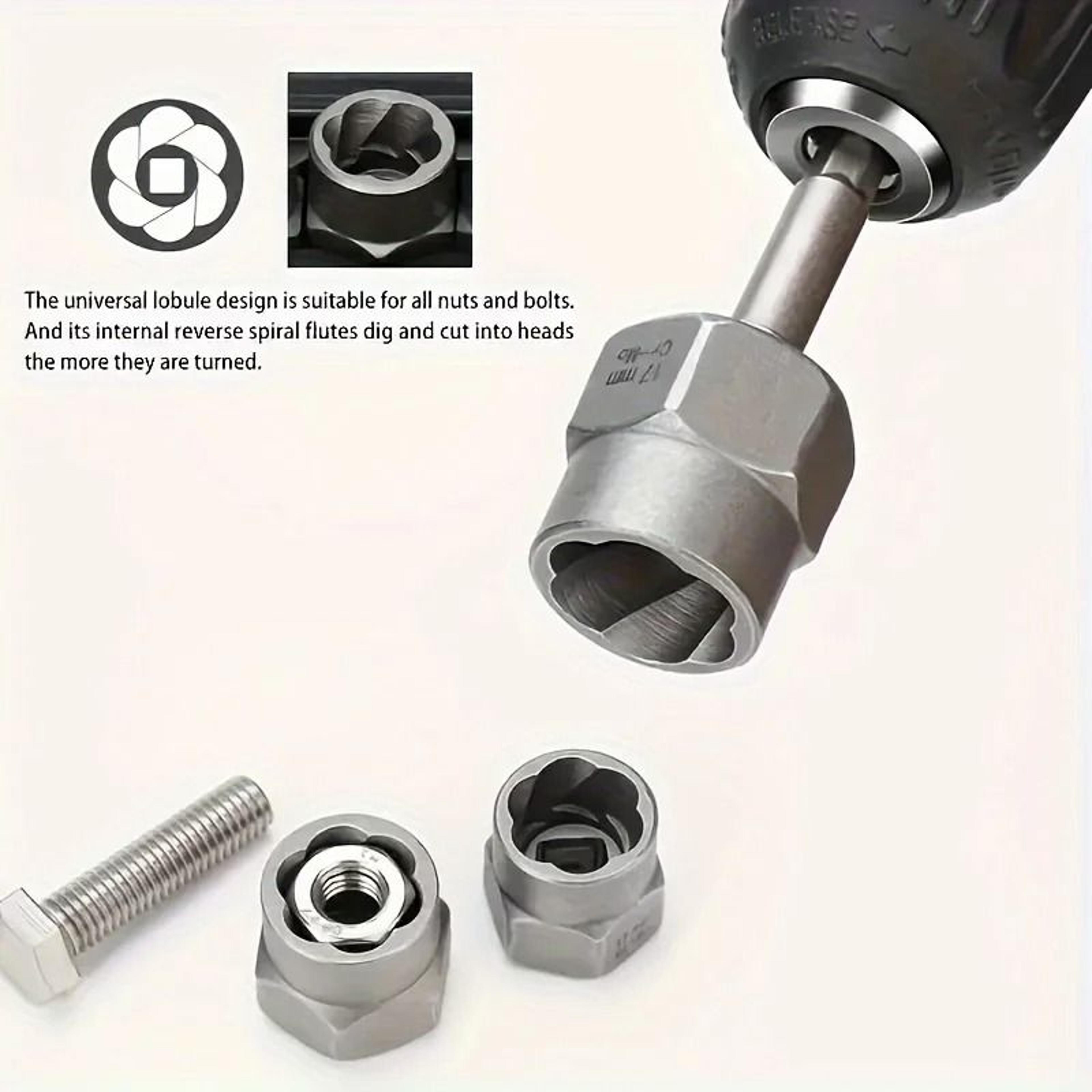 Precision HeavyDuty Nut  Bolt Extractor Master System 4