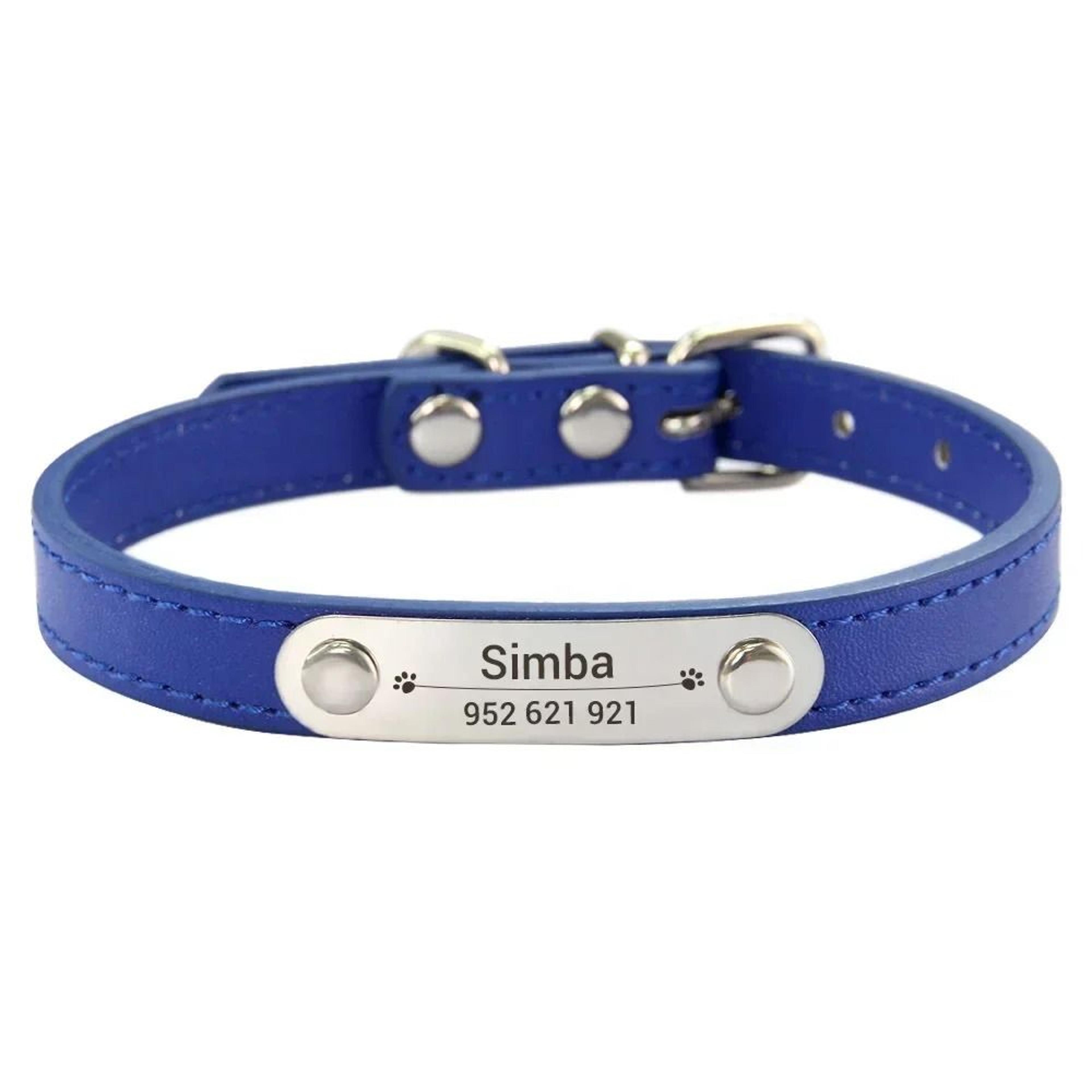 HeritageElite Personalized Vegan Leather Collar 13