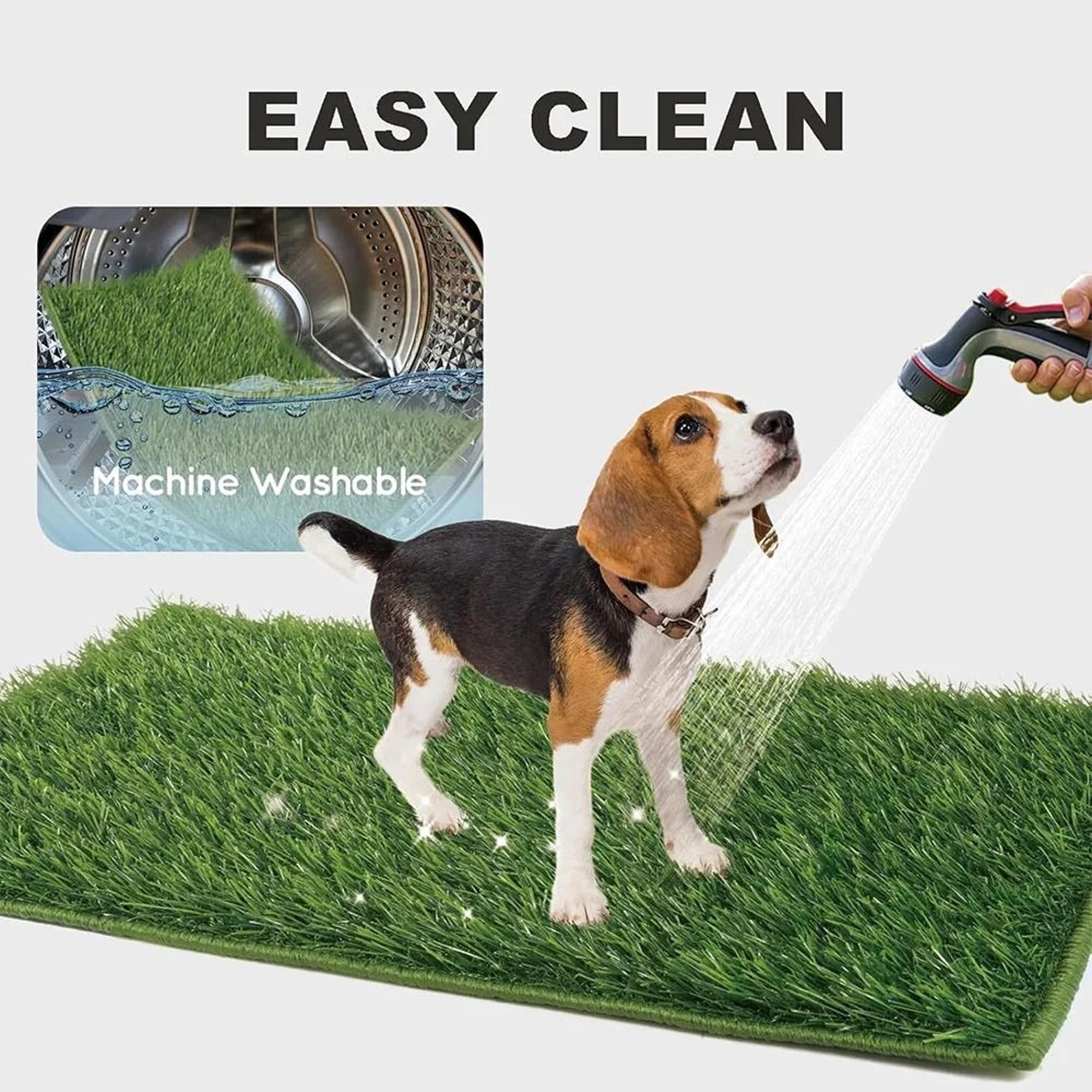 Reusable Artificial Grass Dog Training Mat 4
