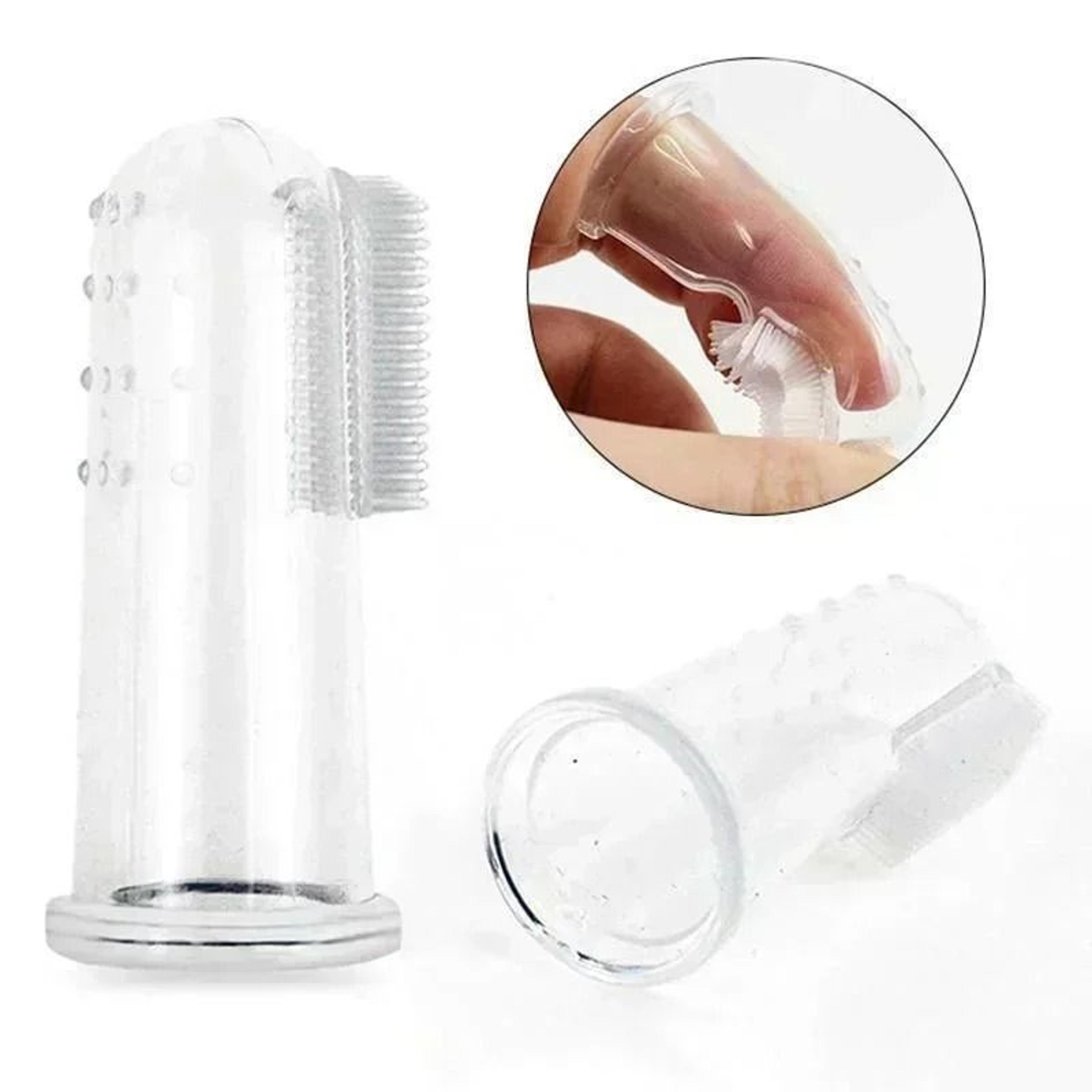 Super Soft Silicone Pet Finger Toothbrush Set 5Pack 2