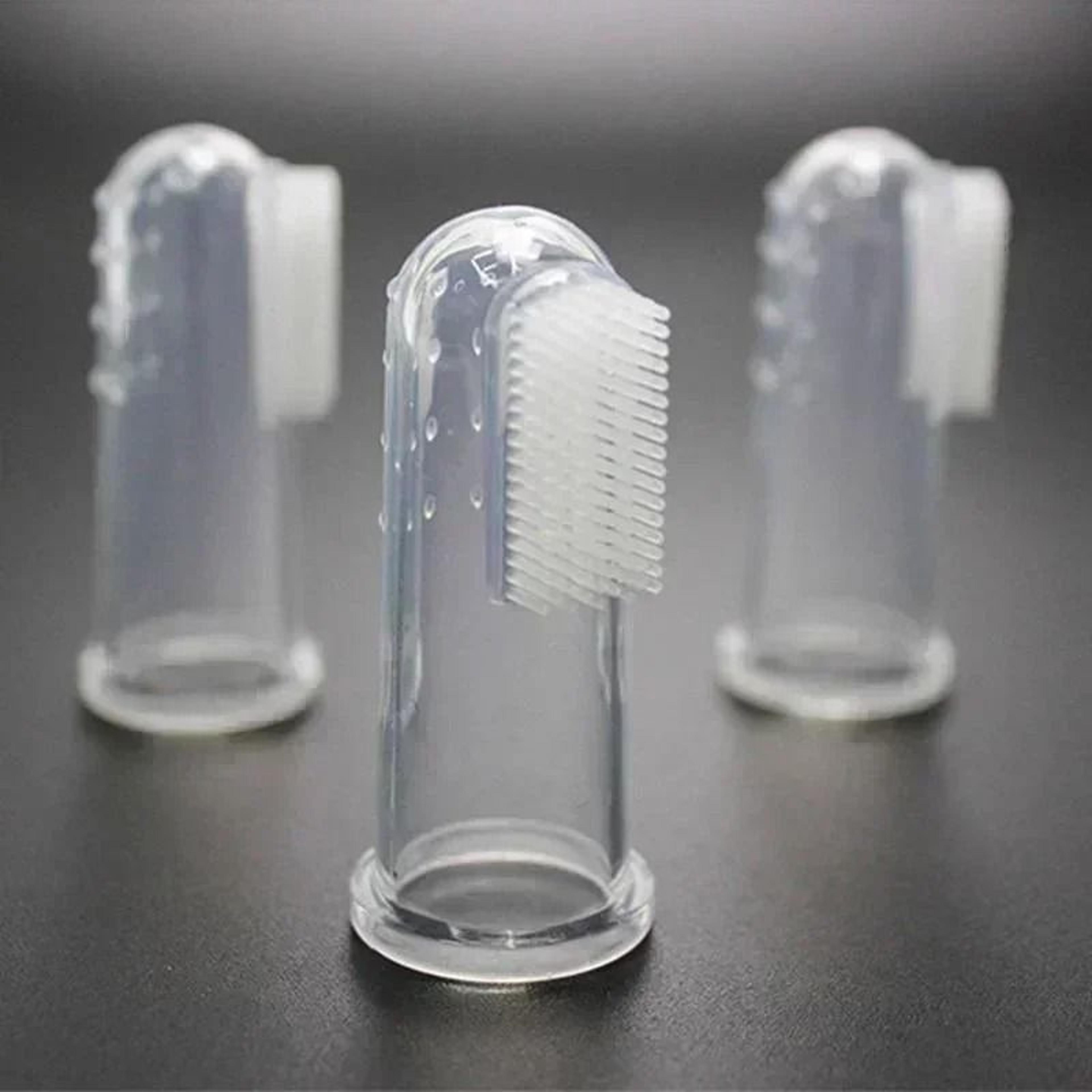 Super Soft Silicone Pet Finger Toothbrush Set 5Pack 5