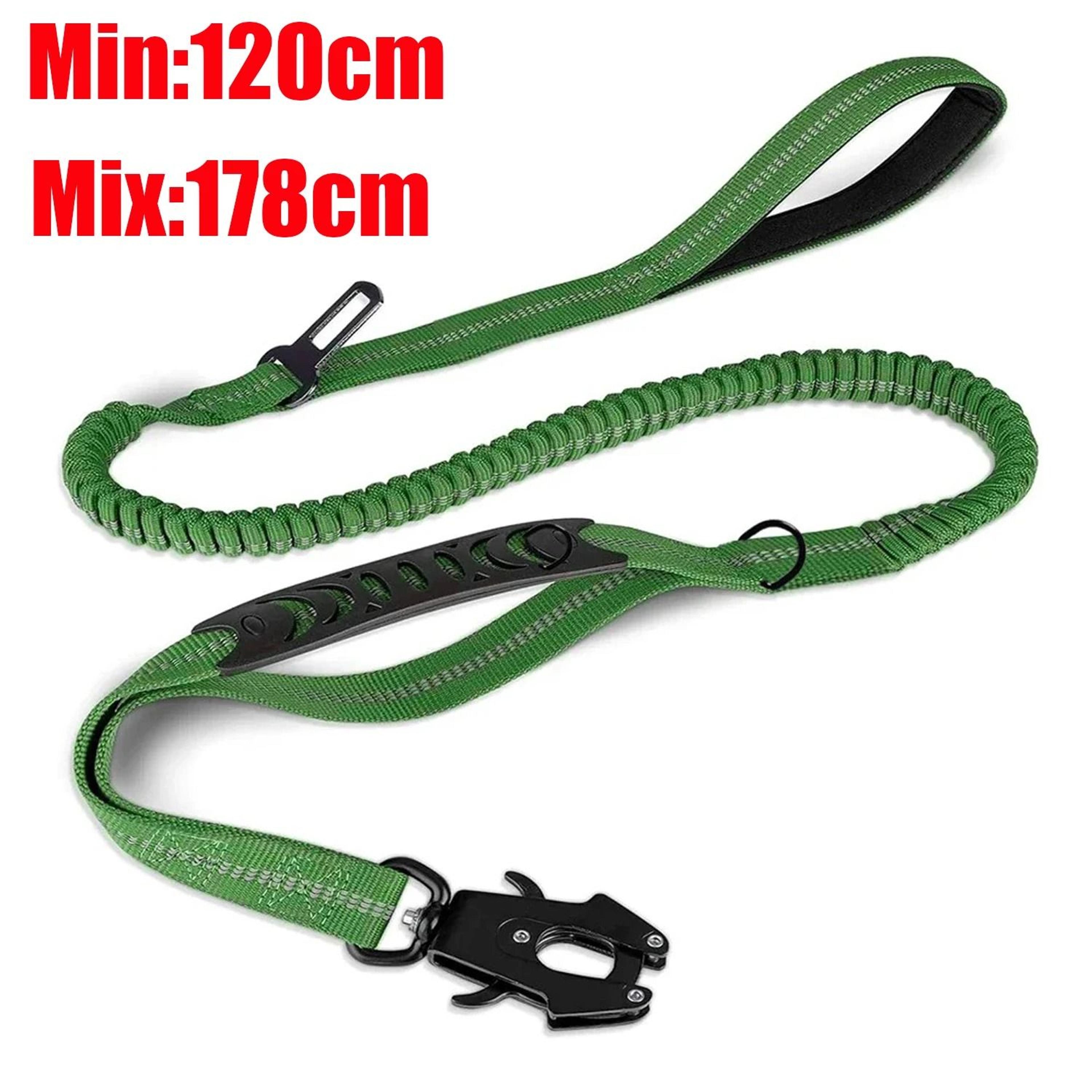 Shock Absorbing Tactical Dog Leash With Integrated Car Seatbelt 9