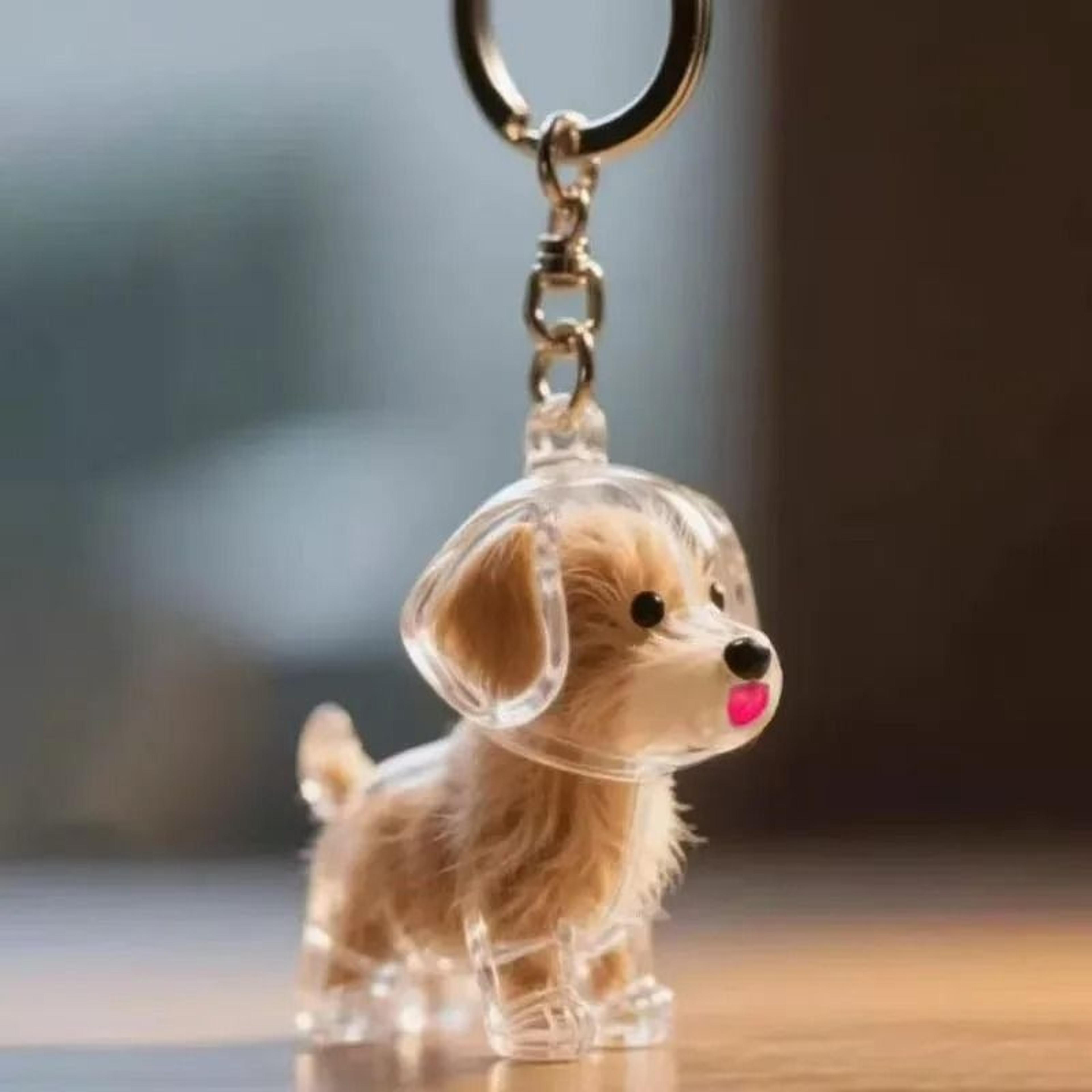Pet Keepsake Hair Storage Keychain Pendant 15