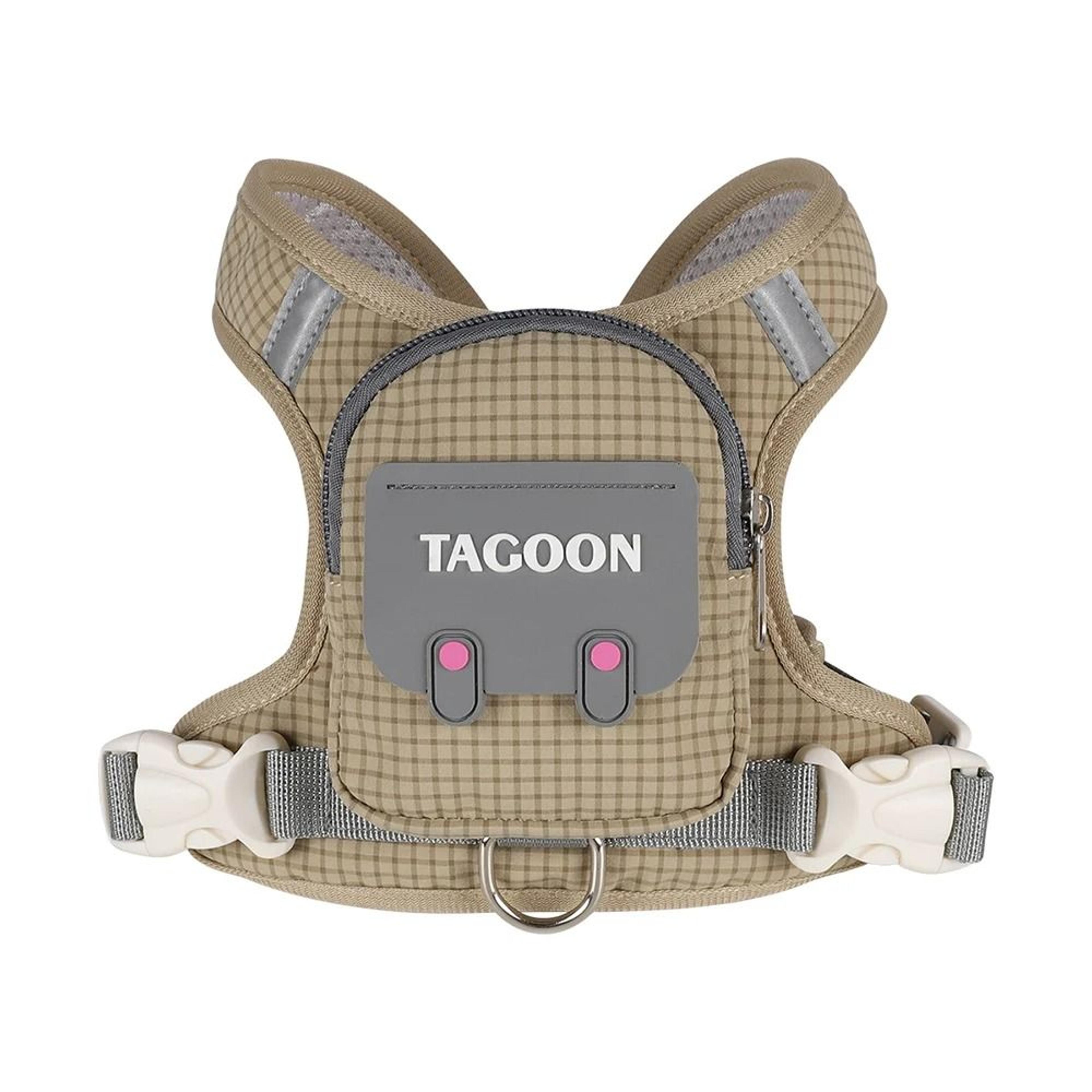 Reflective Pet Harness With Integrated Backpack 7