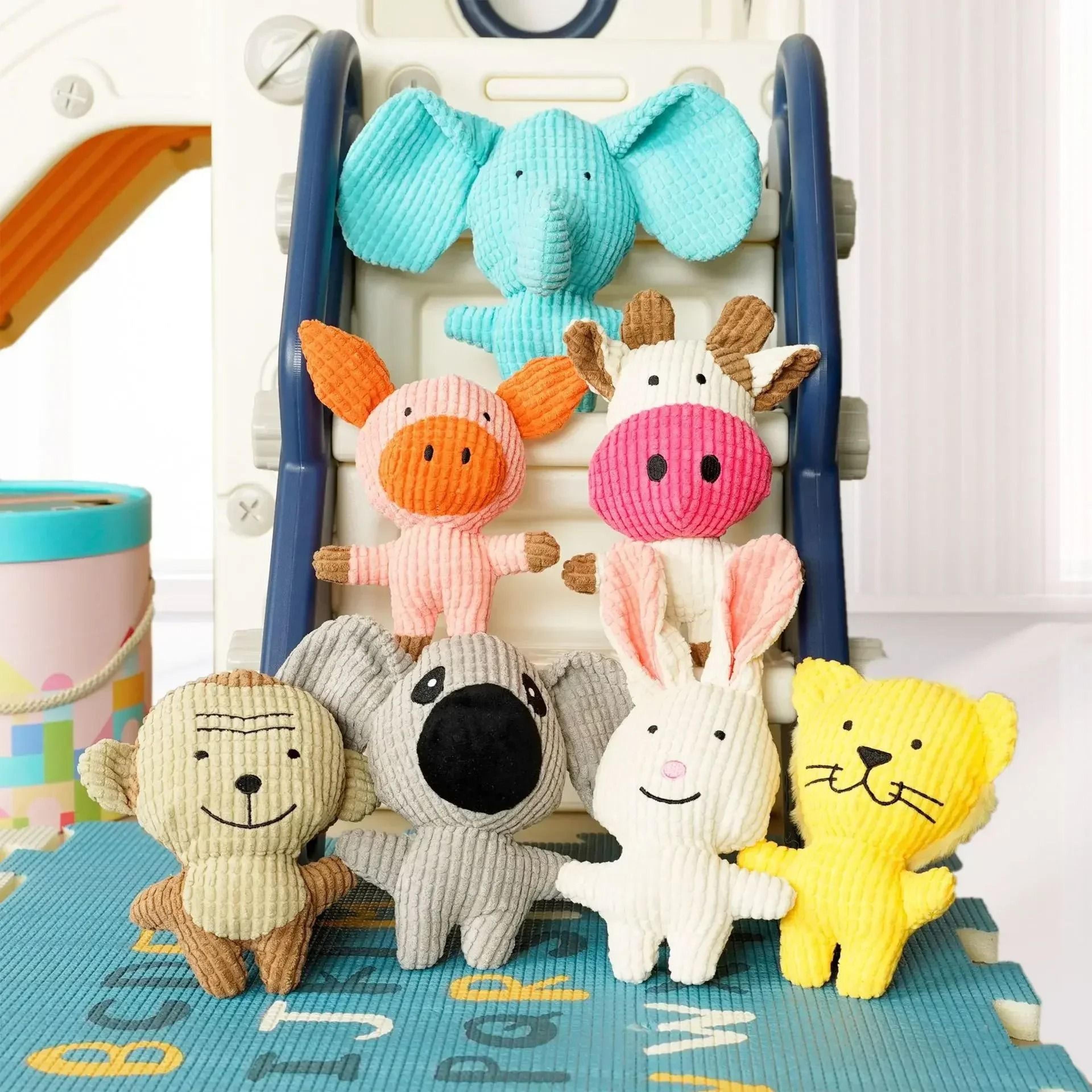 Soft Plush Interactive Squeaky Companion 1