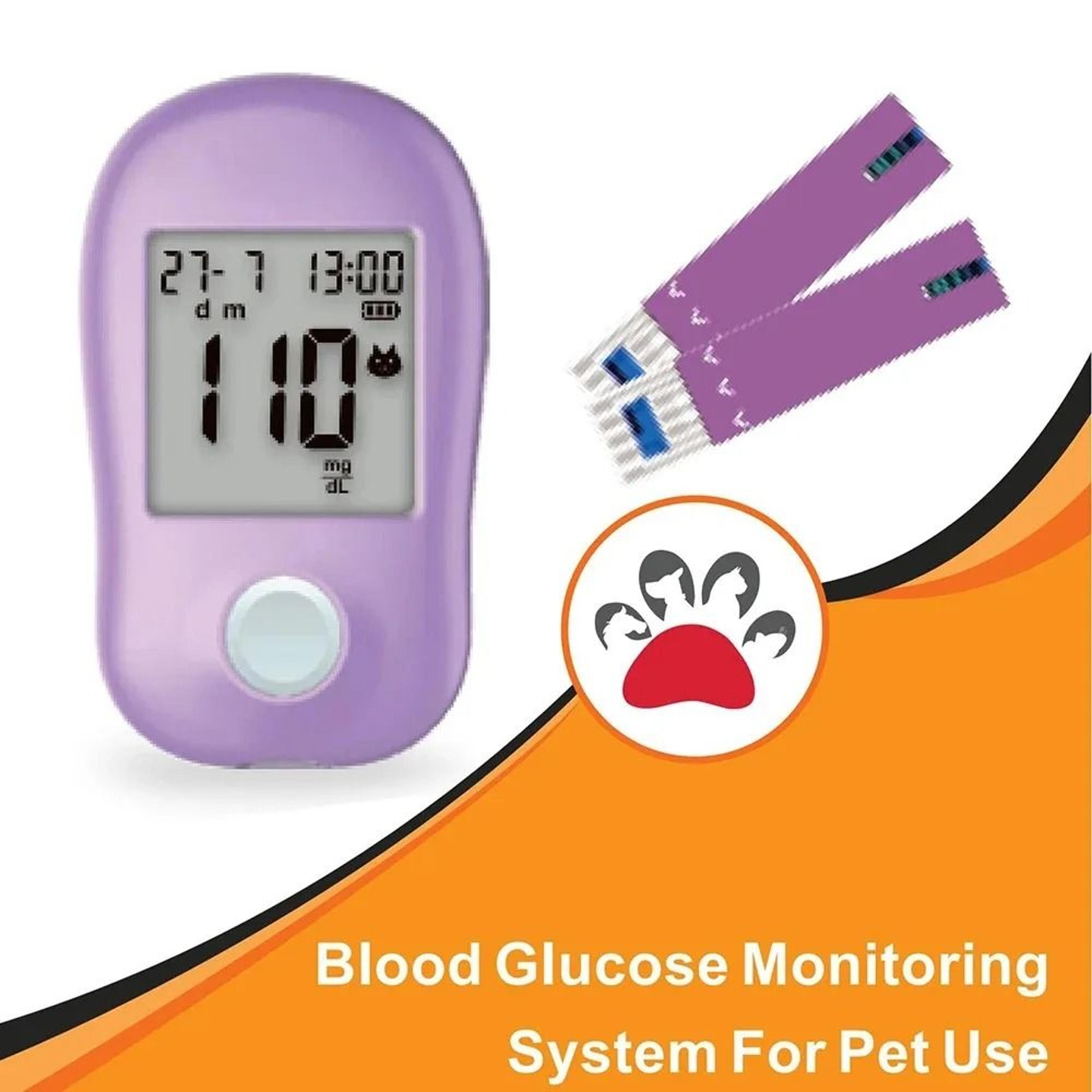 professional pet blood glucose monitoring system