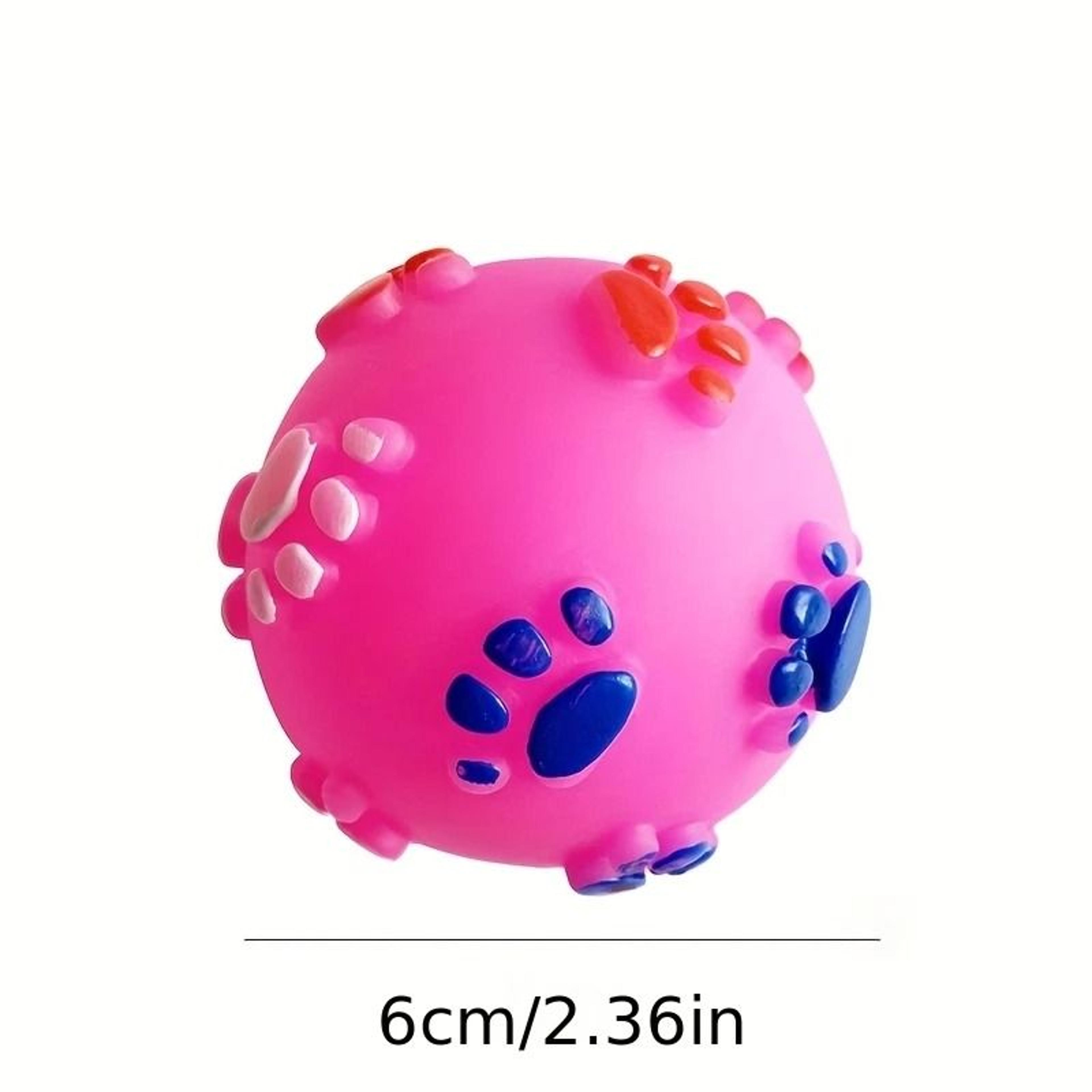 Interactive Squeaky PawPrint Play Ball 1