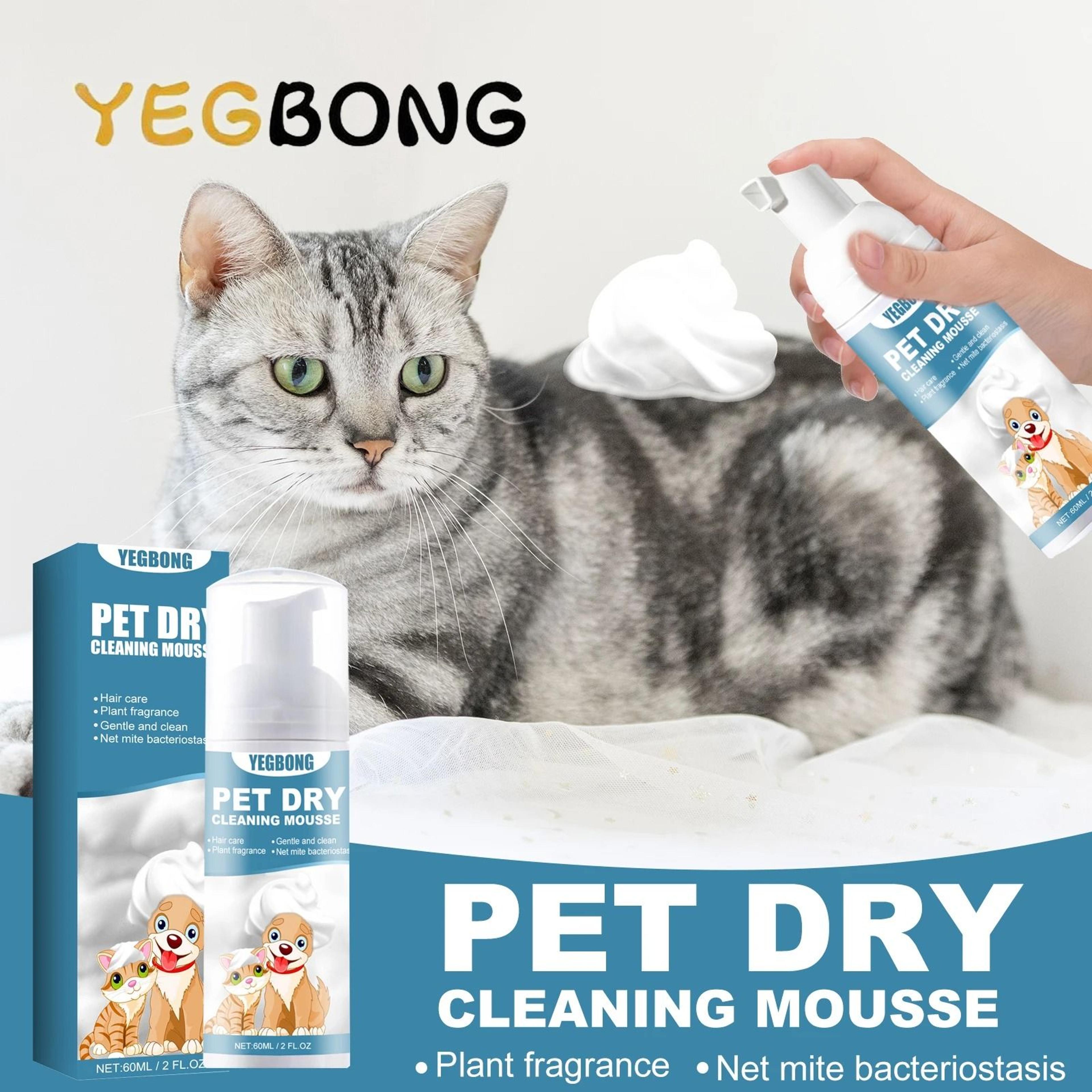 vet-formulated no-rinse pet dry shampoo