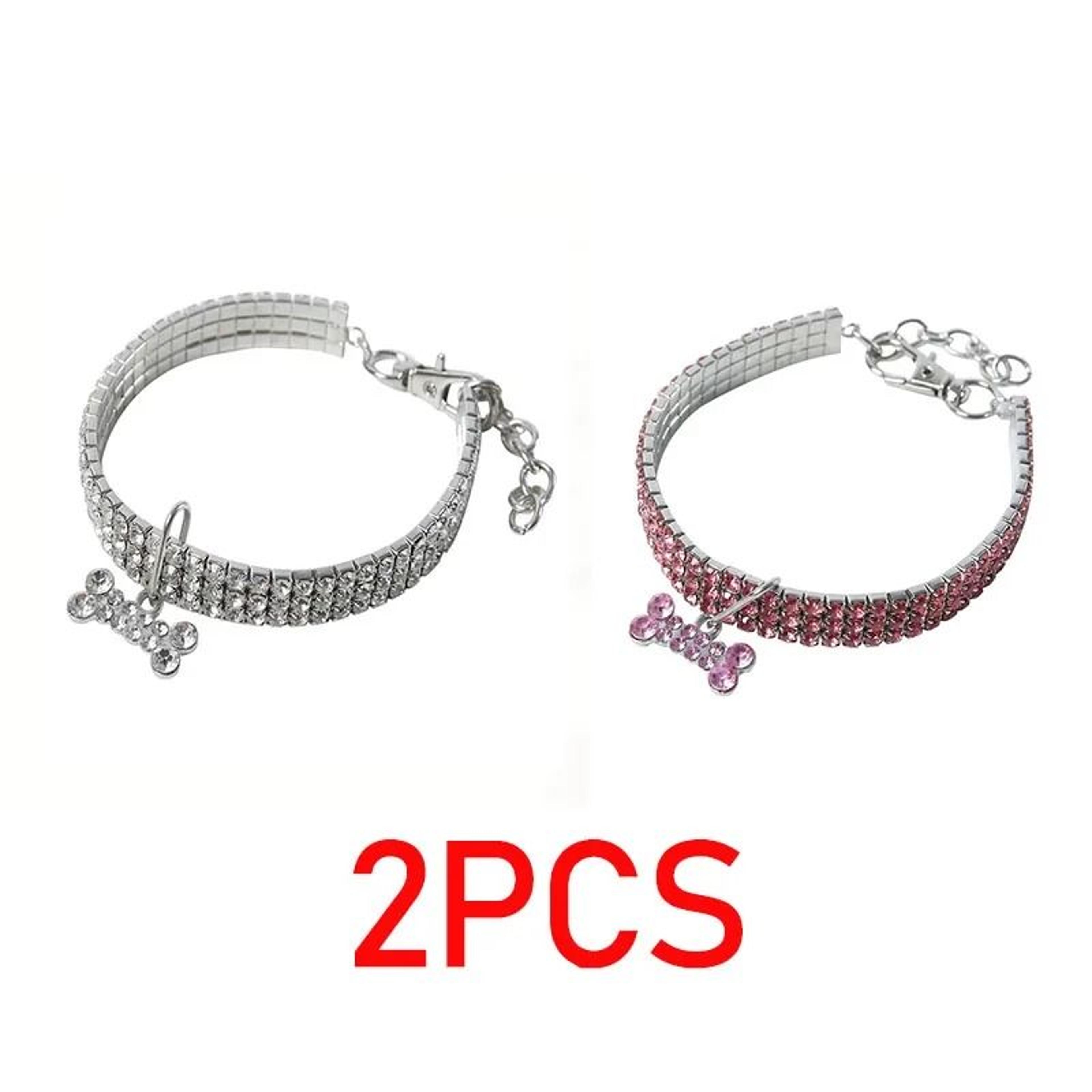 Luxe Crystal Rhinestone Pet Jewelry Collar 12