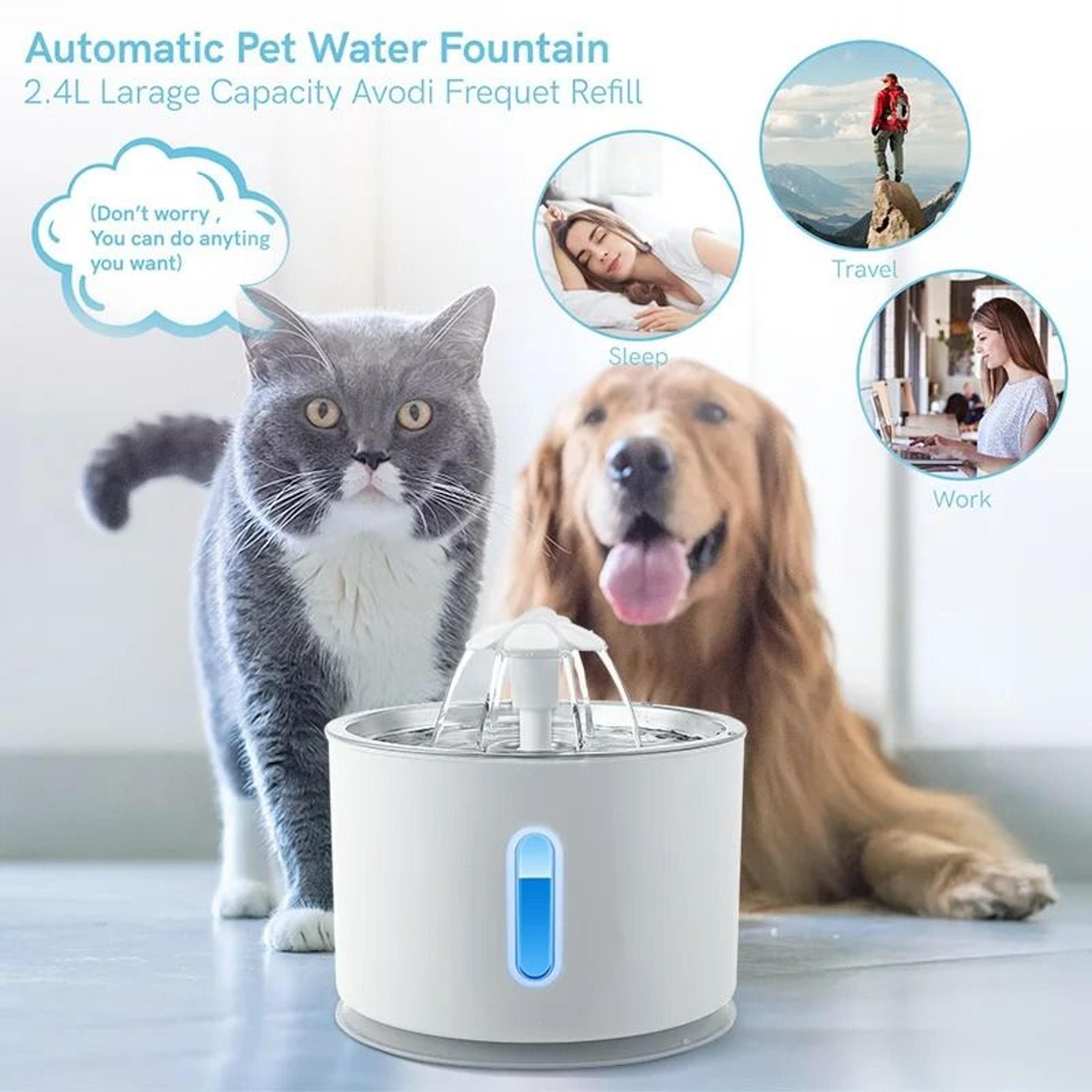 AeroPure Stainless Steel Intelligent Fountain 4