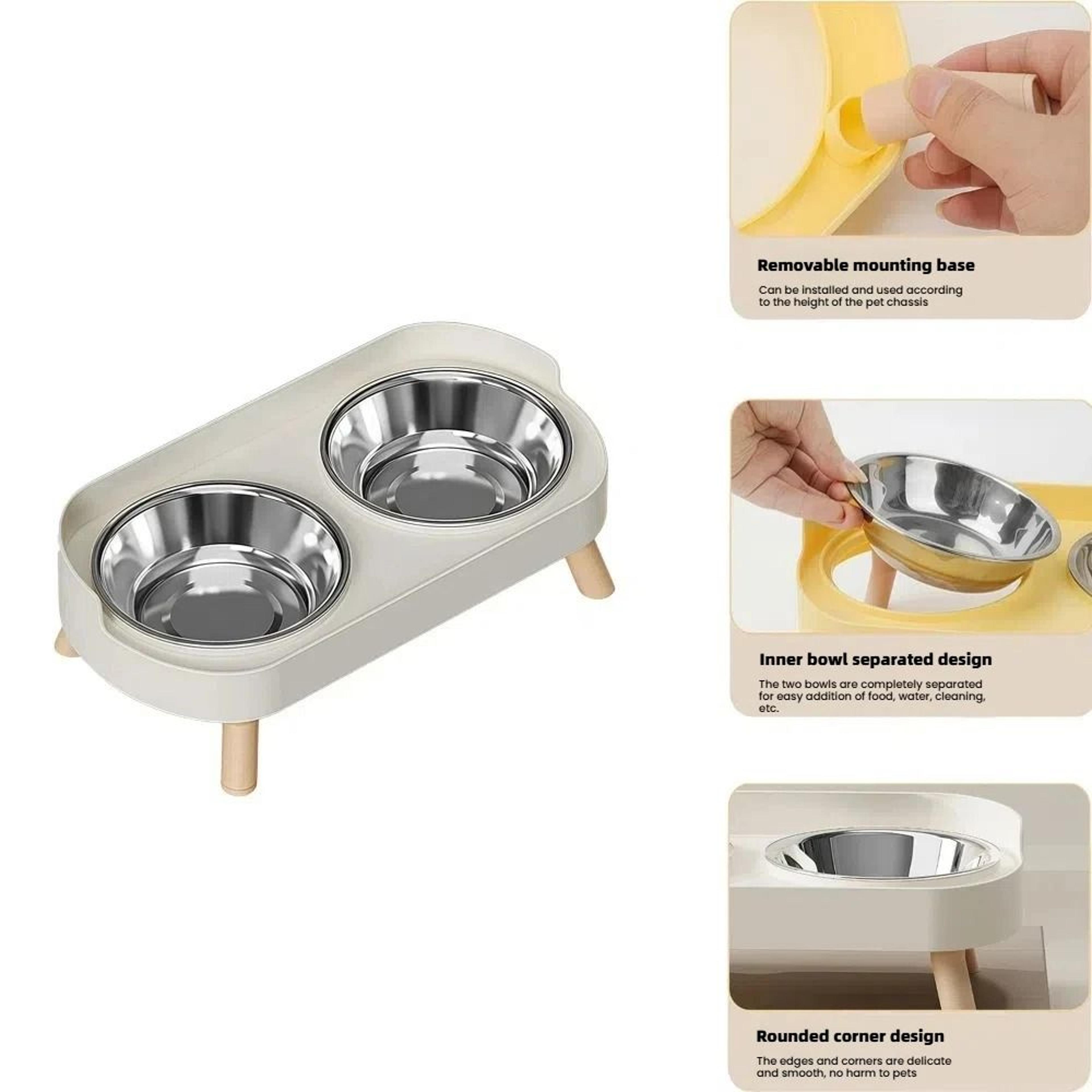 ZenTier Duo Ergonomic Feeding Station 2