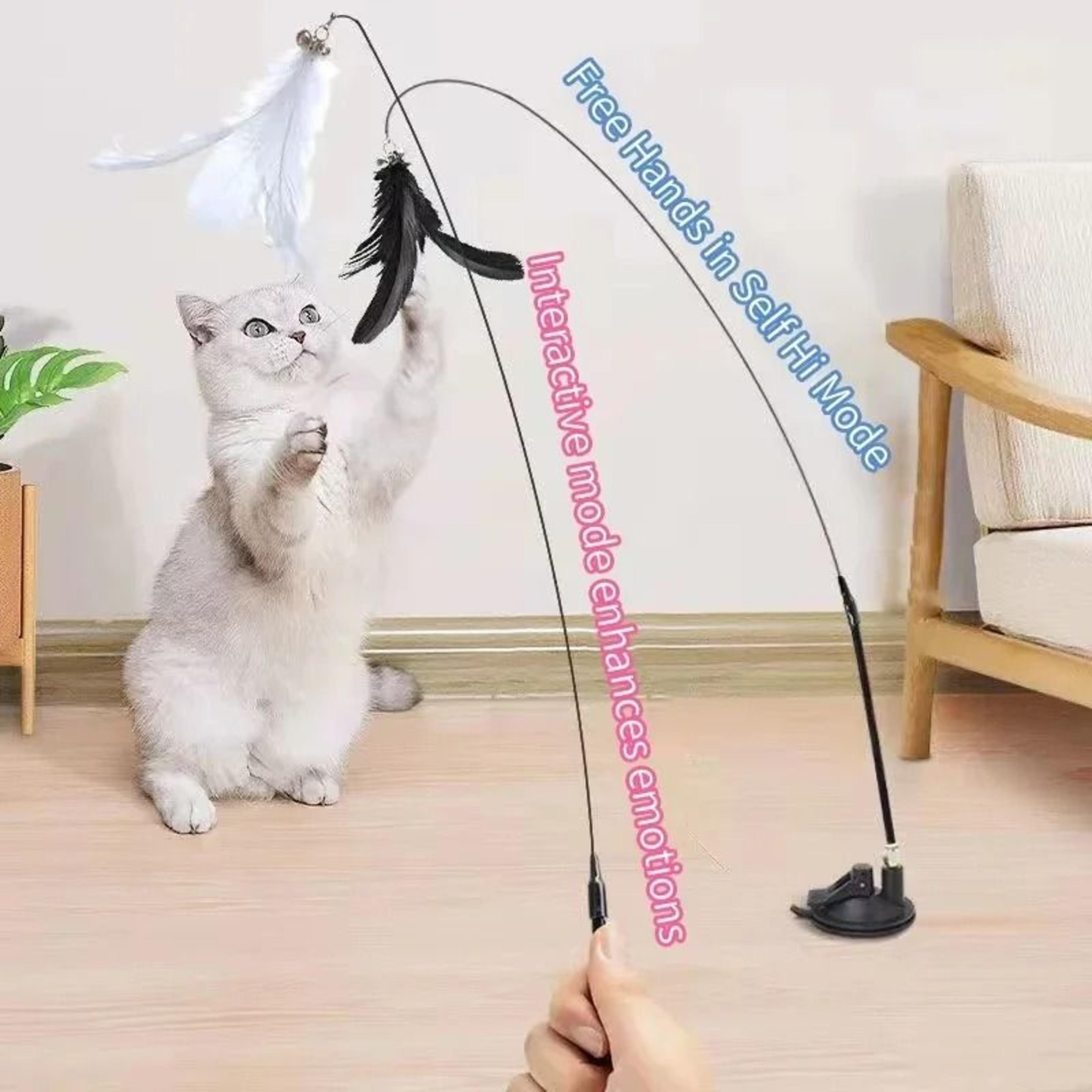 HandsFree Suction Cup Cat Wand 5