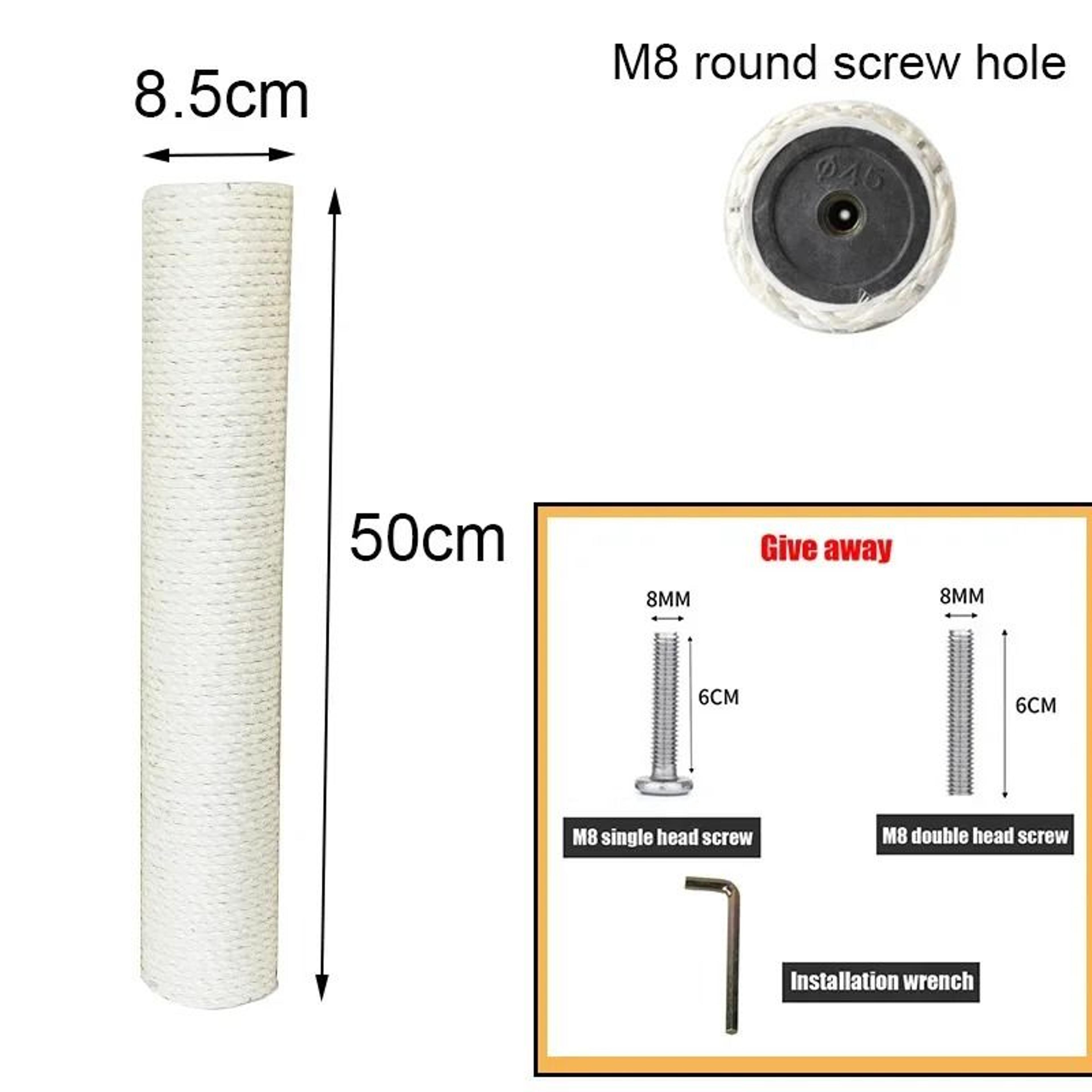 PVC Sisal Scratching Post Replacement 17