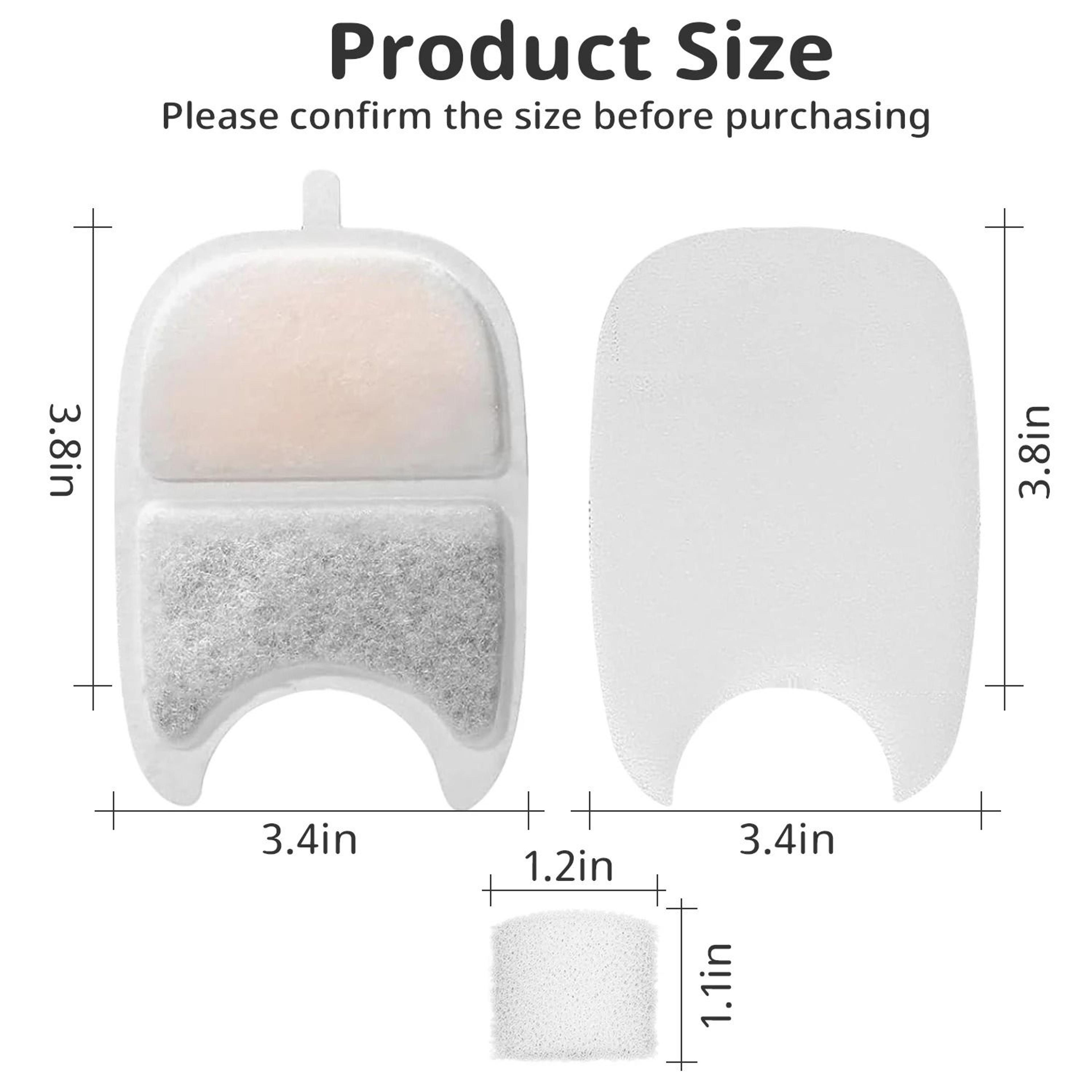 12Pack HighEfficiency Fountain Filters 2