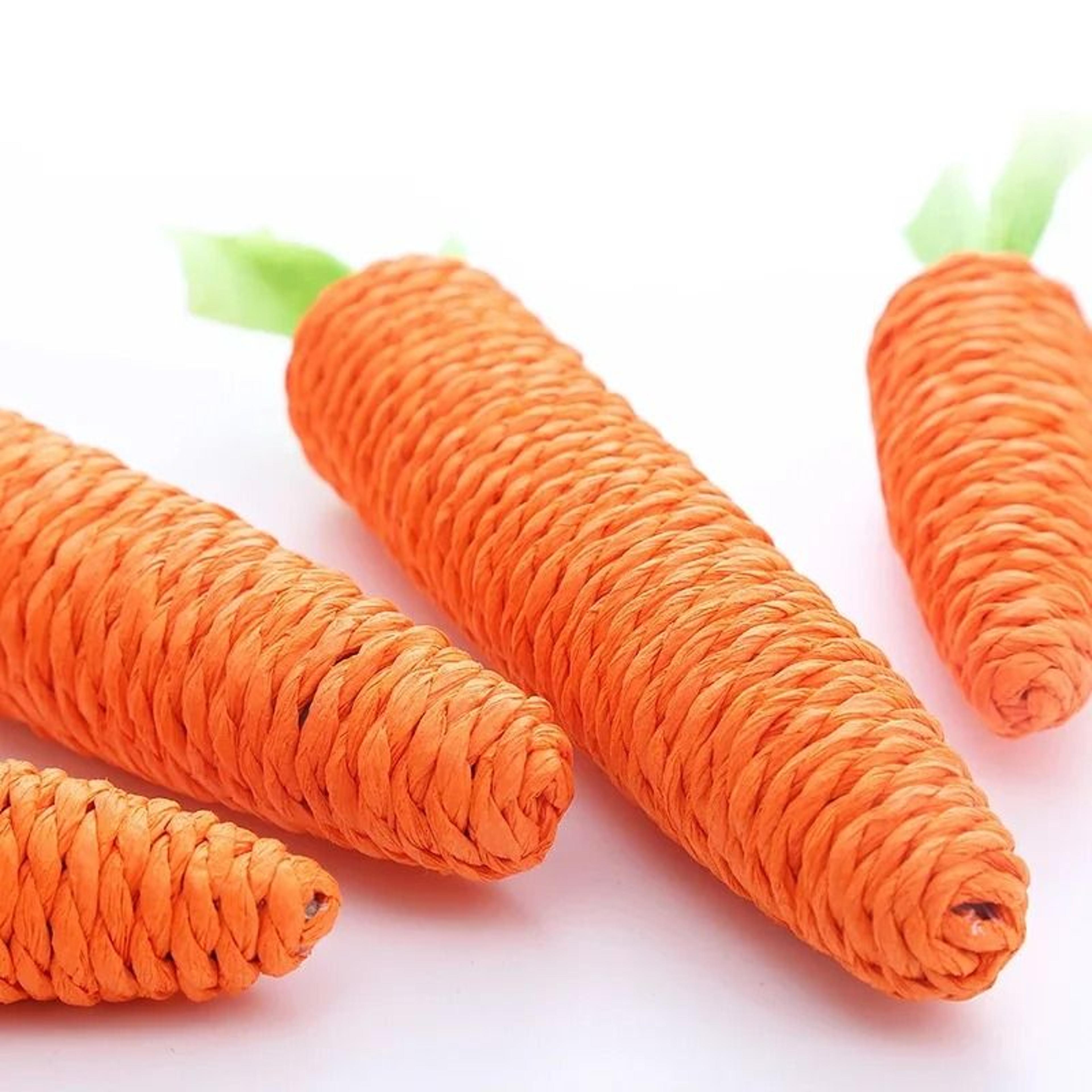 Braided Carrot Dental Chew Set 2