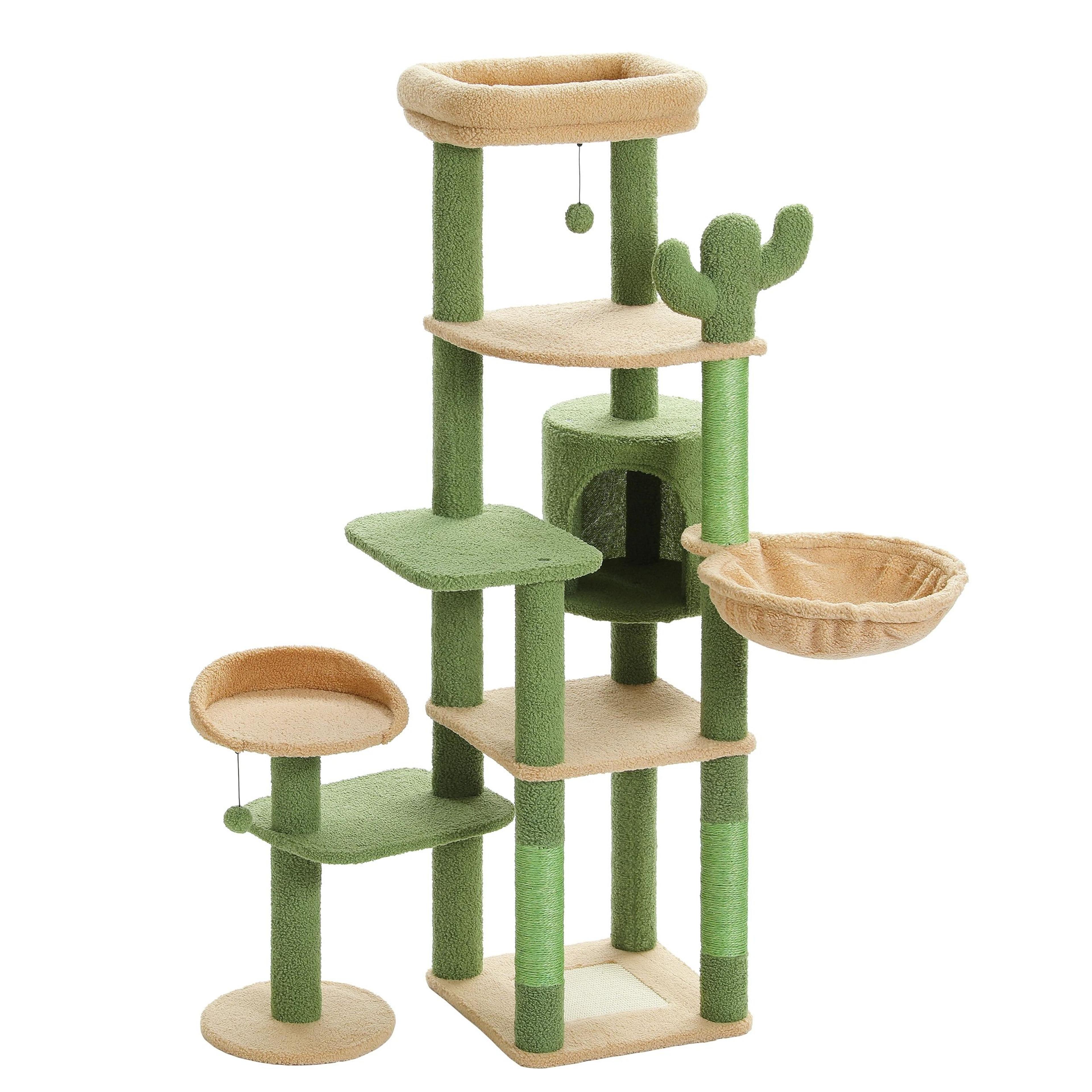 Jumbo Deluxe MultiLevel Tall Cat Tower 8