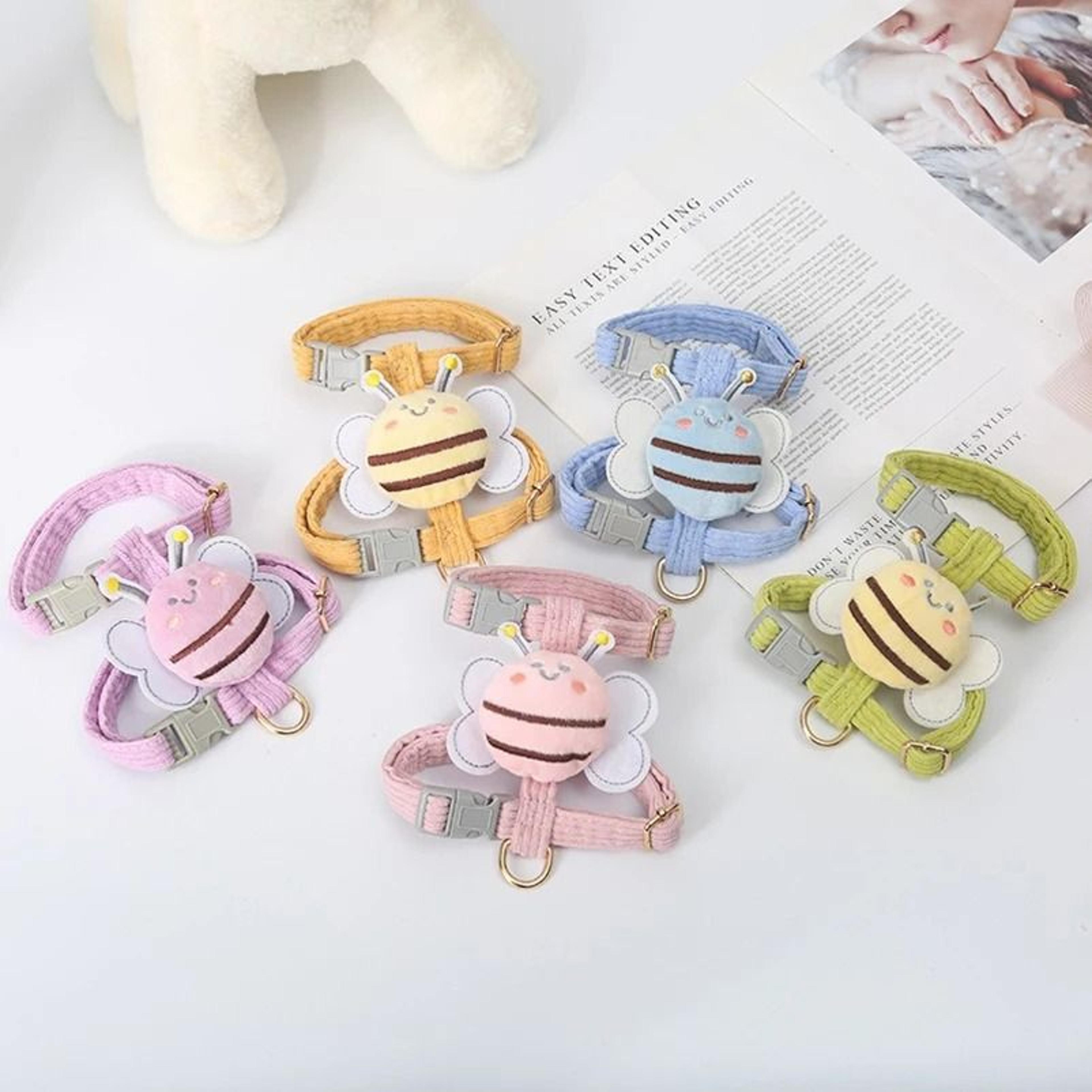 Busy Bee Plush Walking Harness  Leash Set 0