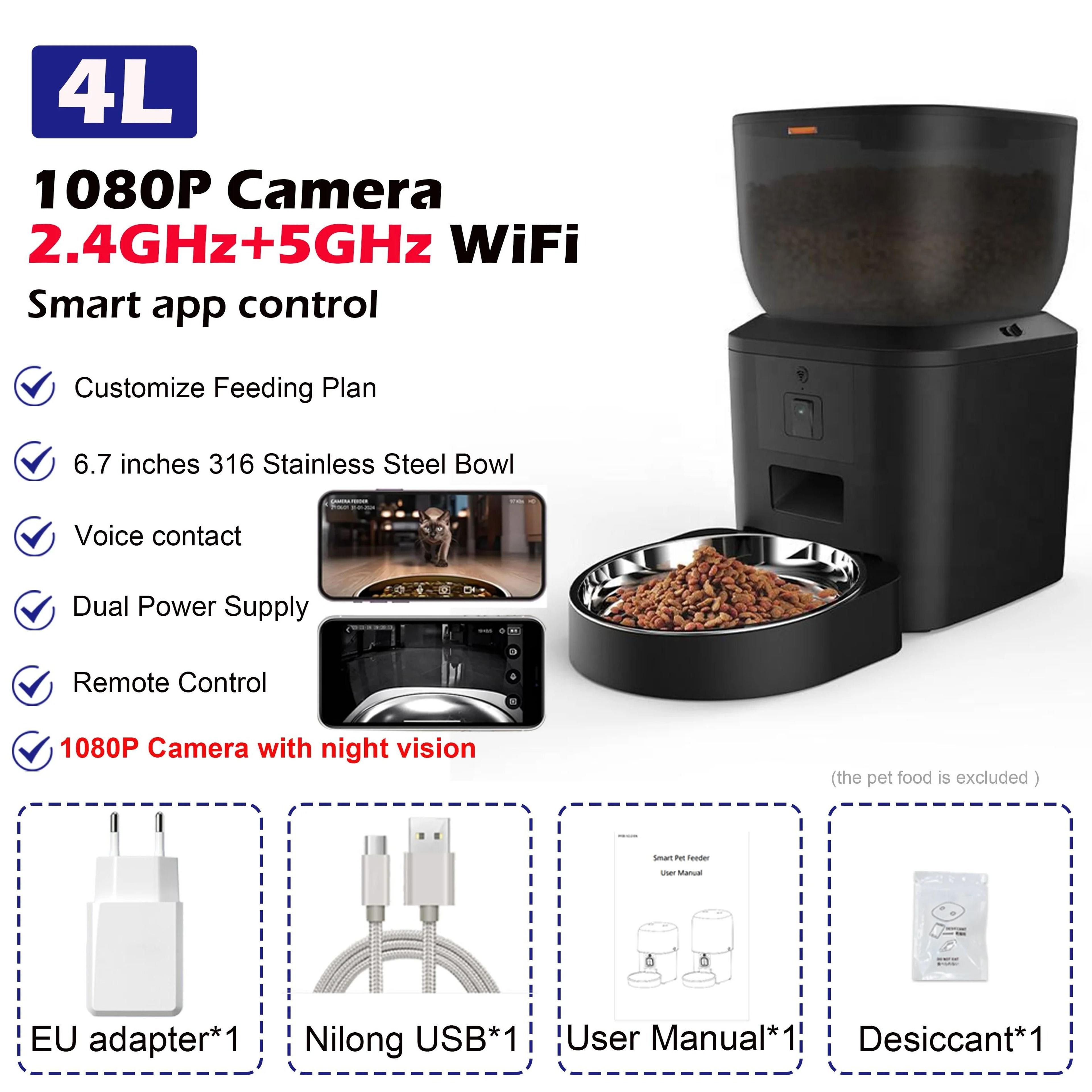 Furpipi 8L Smart Vision Automatic Pet Feeder 6