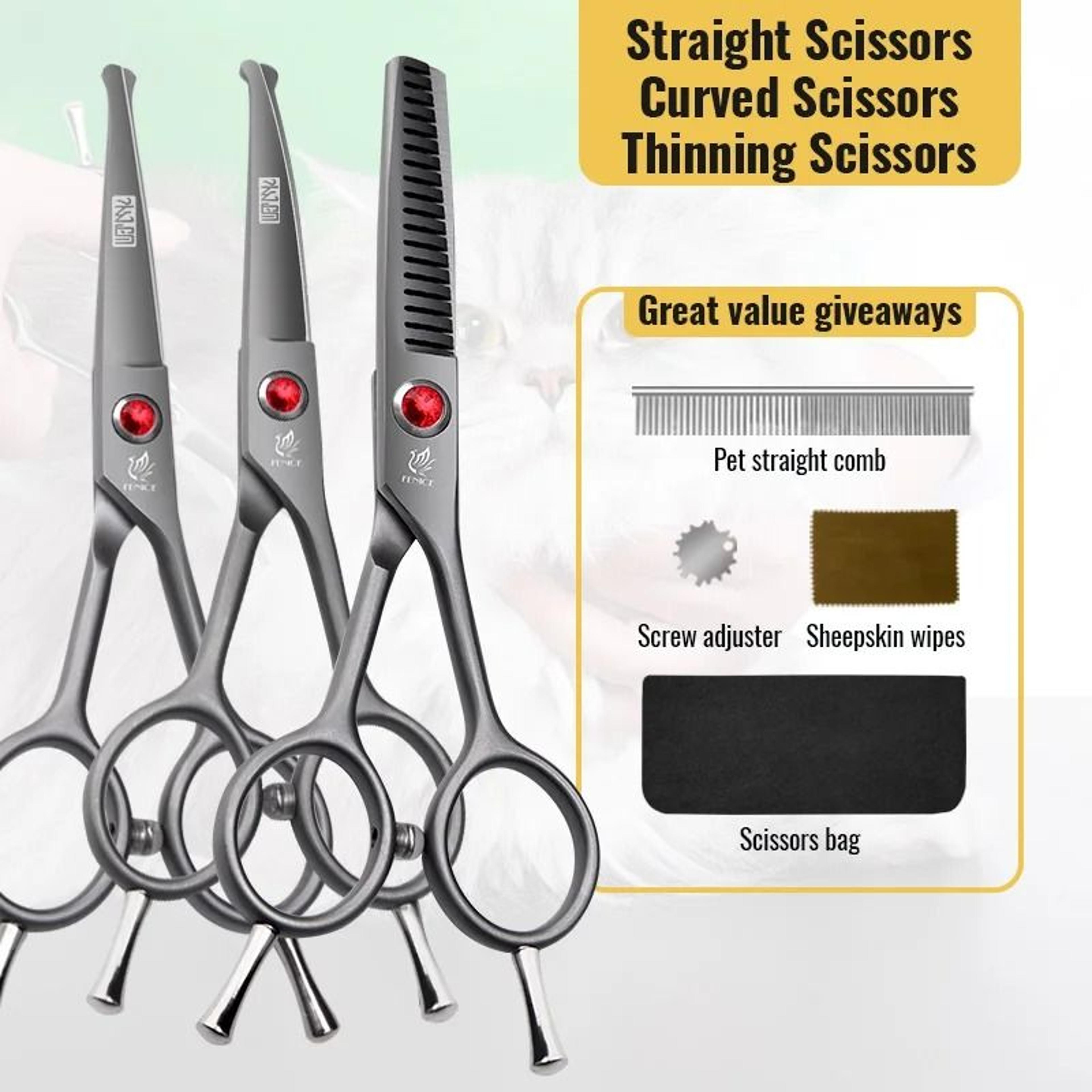 Precision SafetyTip Grooming Scissors 10