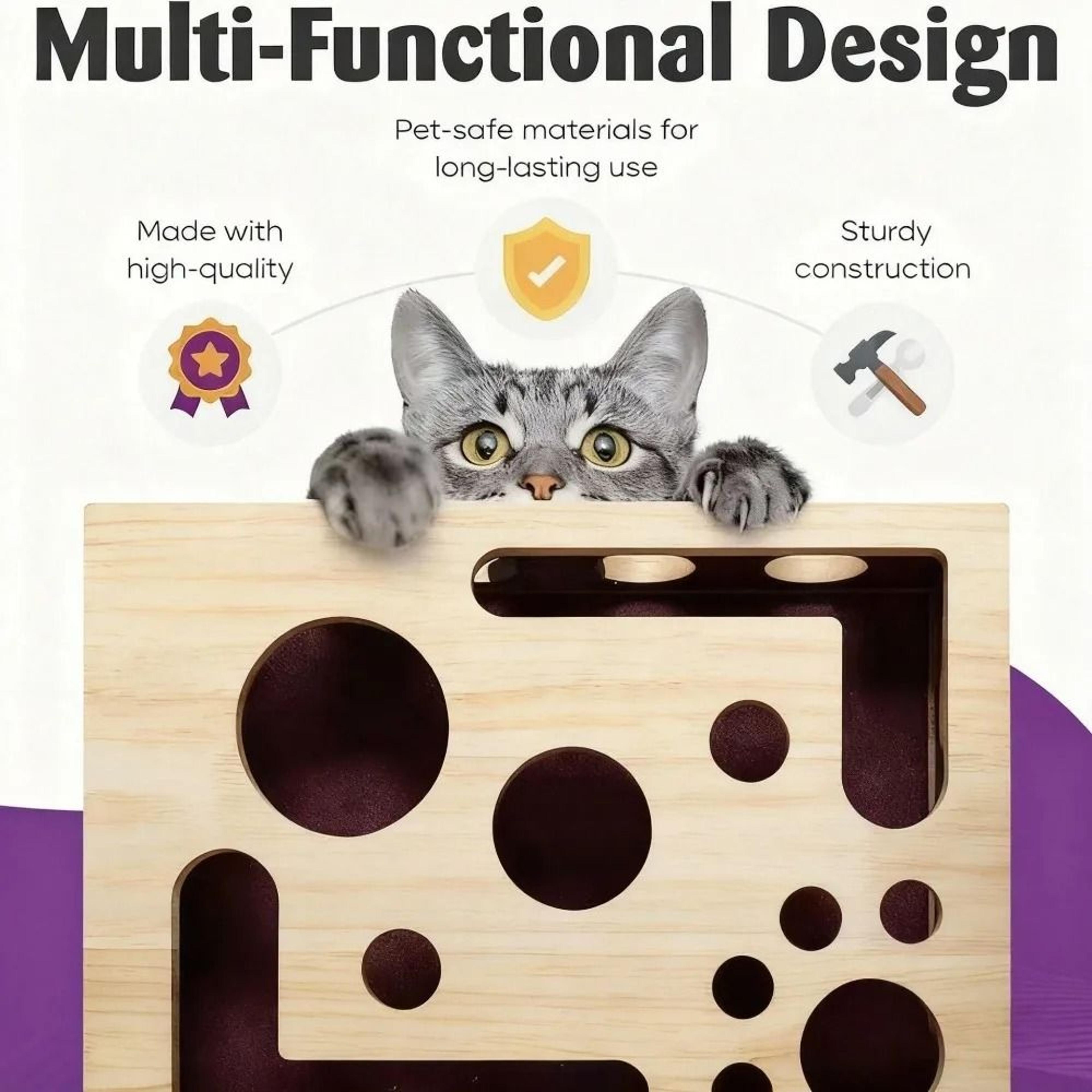 TimberMaze MultiFunctional Scratching Hub 3