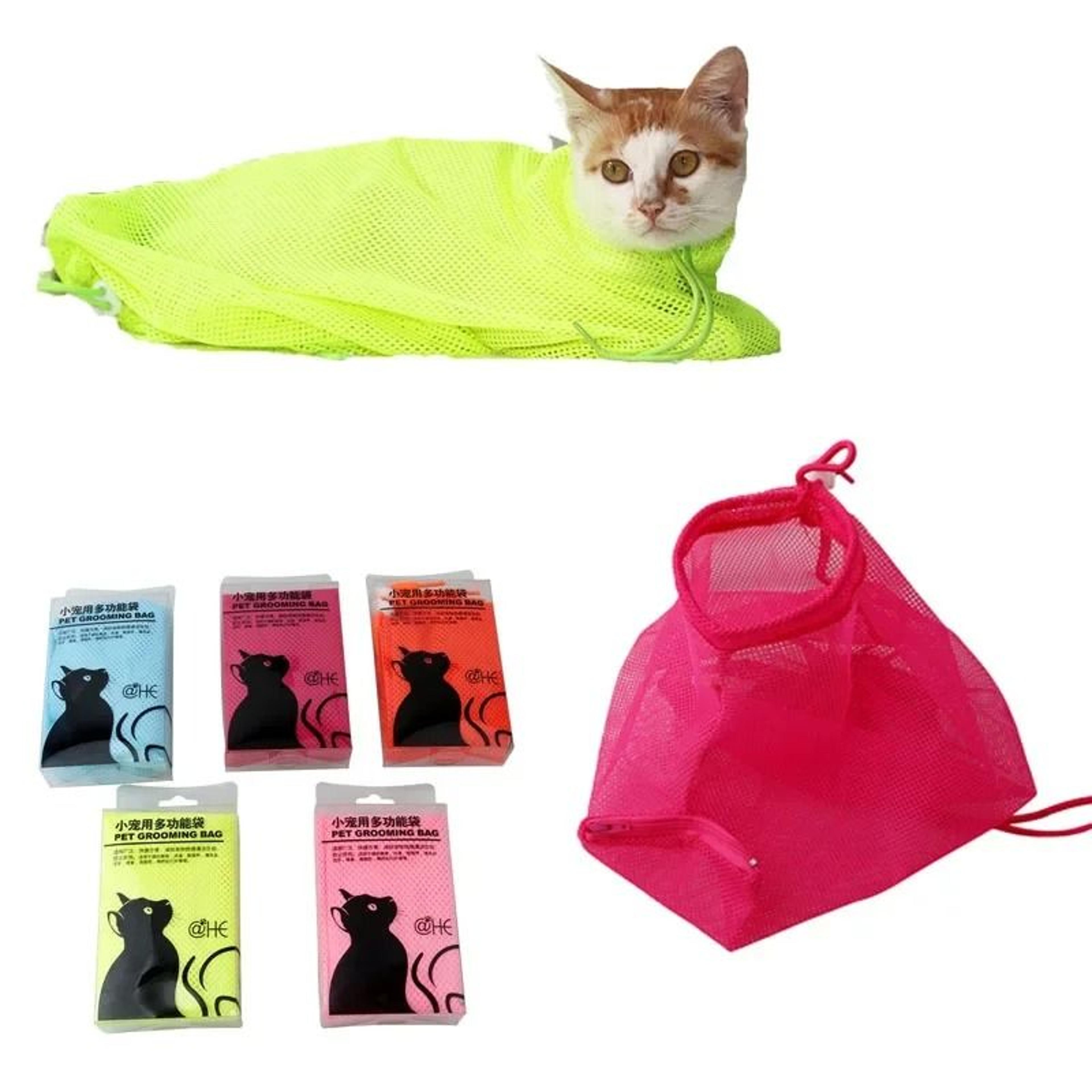 safe-restraint mesh grooming bag