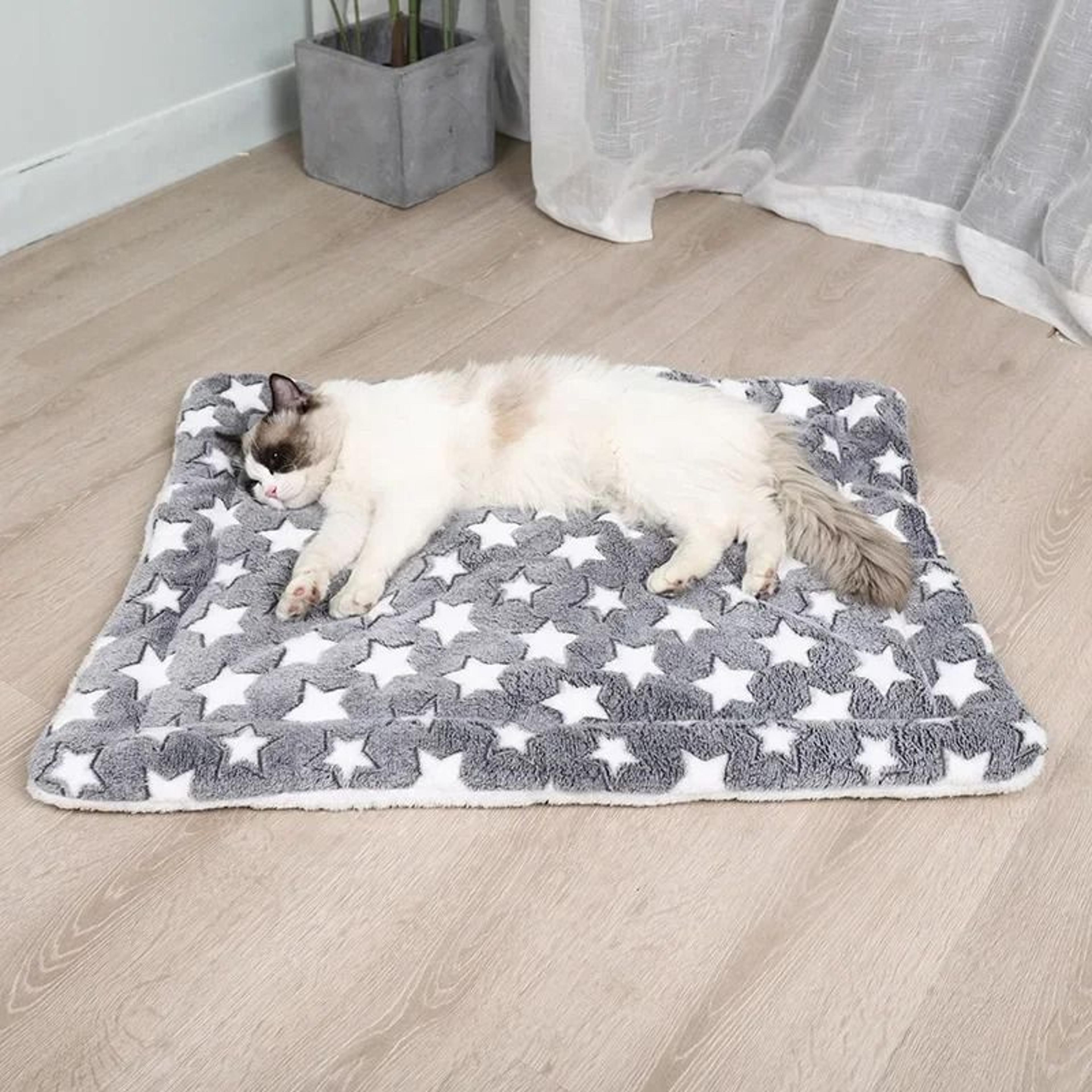 plush-comfort thermal sanctuary mat