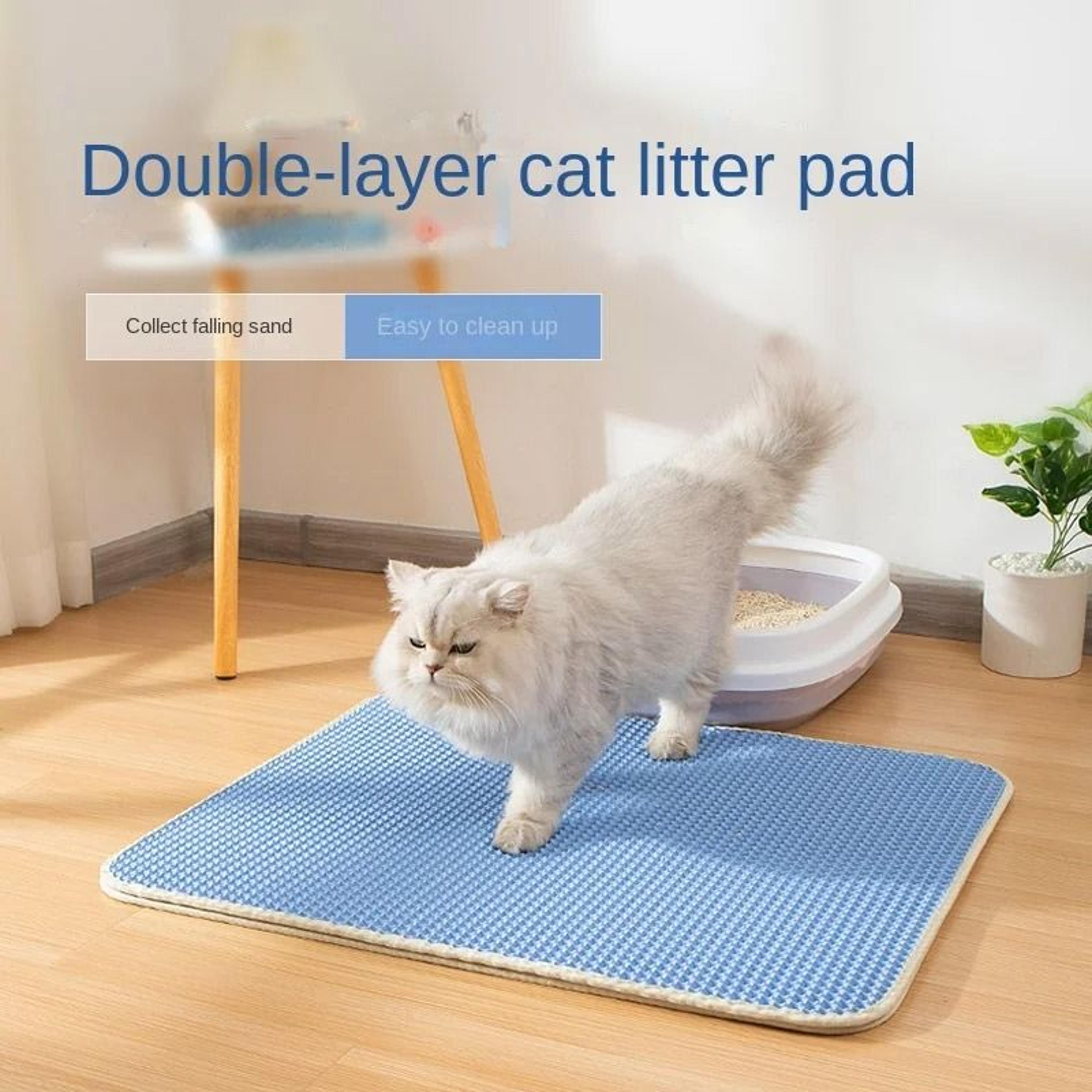 DoubleLayer Cat Litter Trapping Mat 3