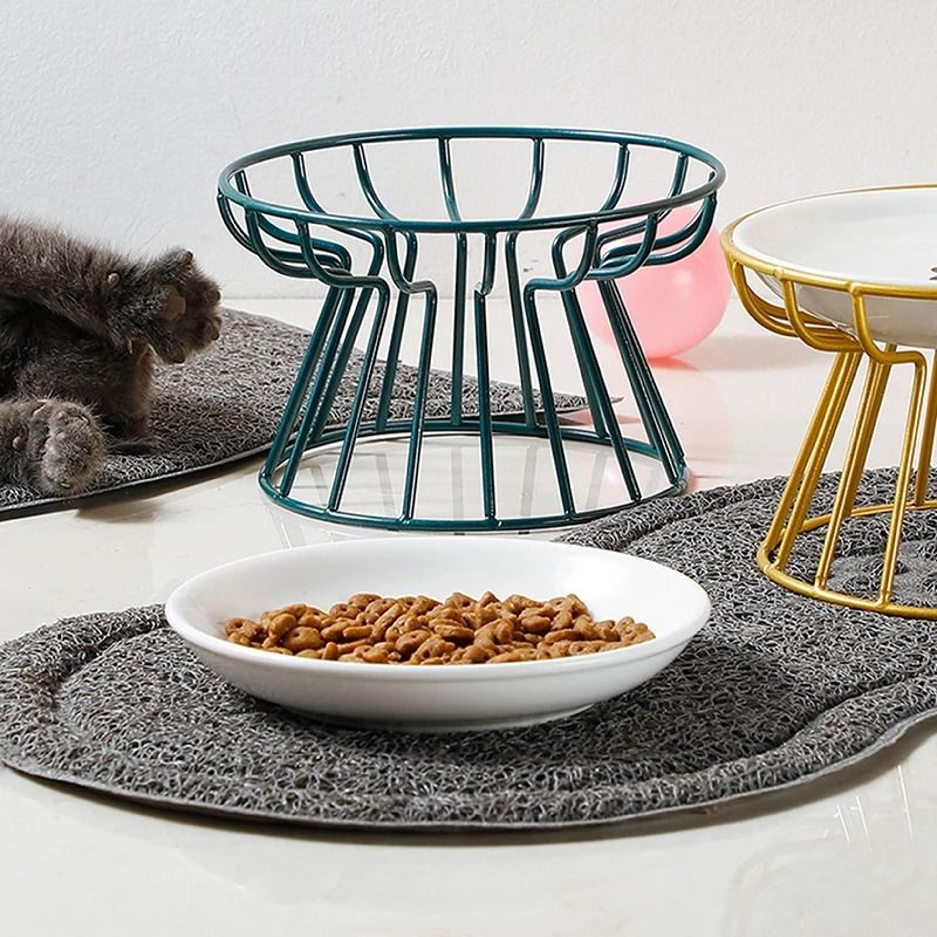 Elevated Metal Pet Bowl Stand 0