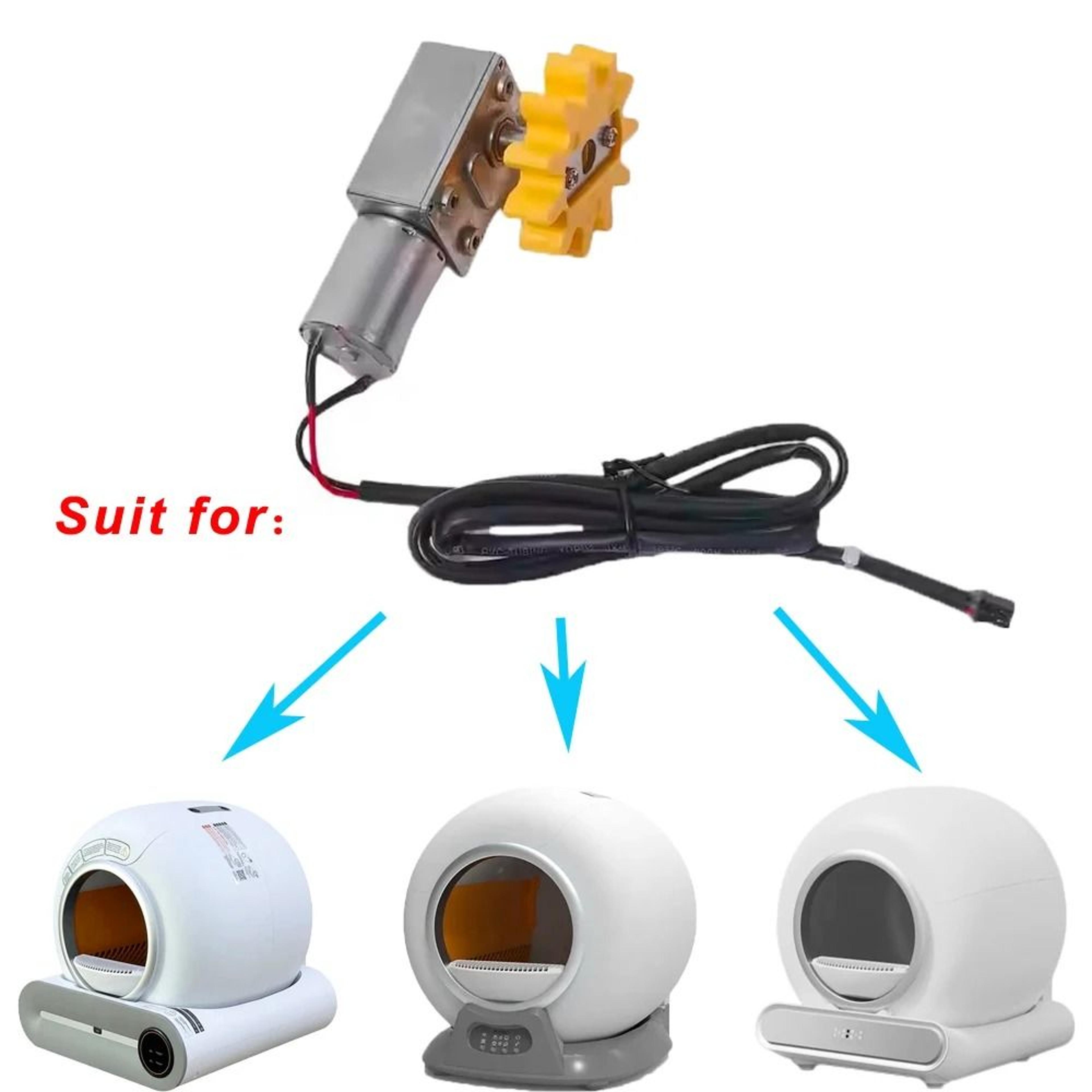 smart automatic litter box replacement motor