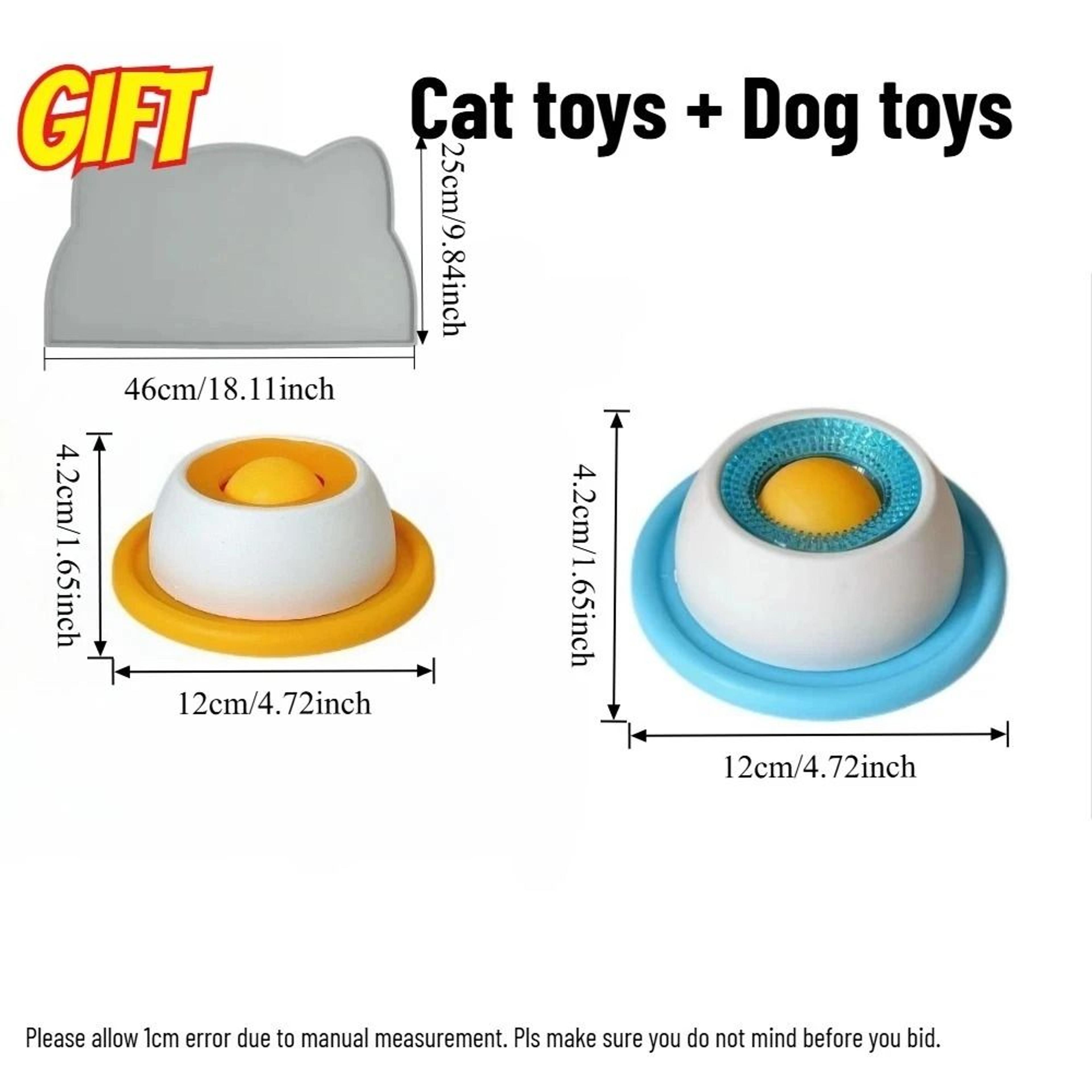 Interactive Pet Lick Mat  Slow Feeder Set 5