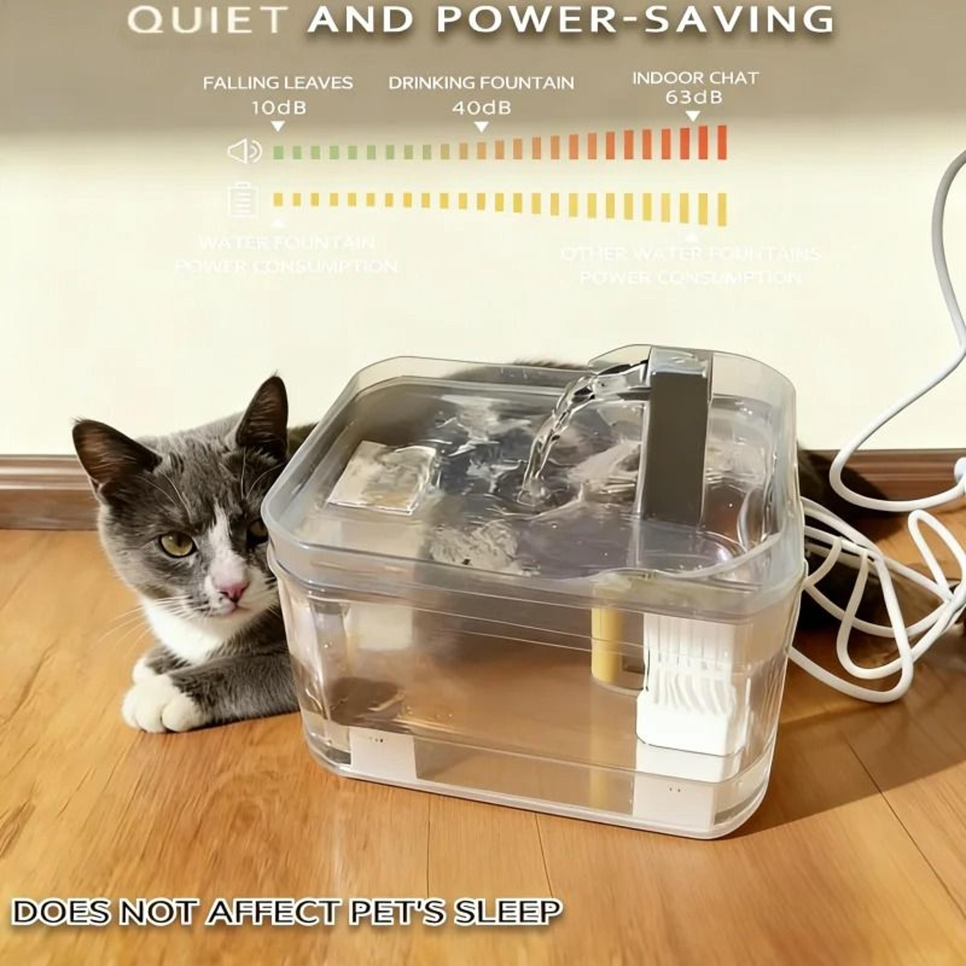 QuietFlow 15L Automatic Circulation Fountain 3