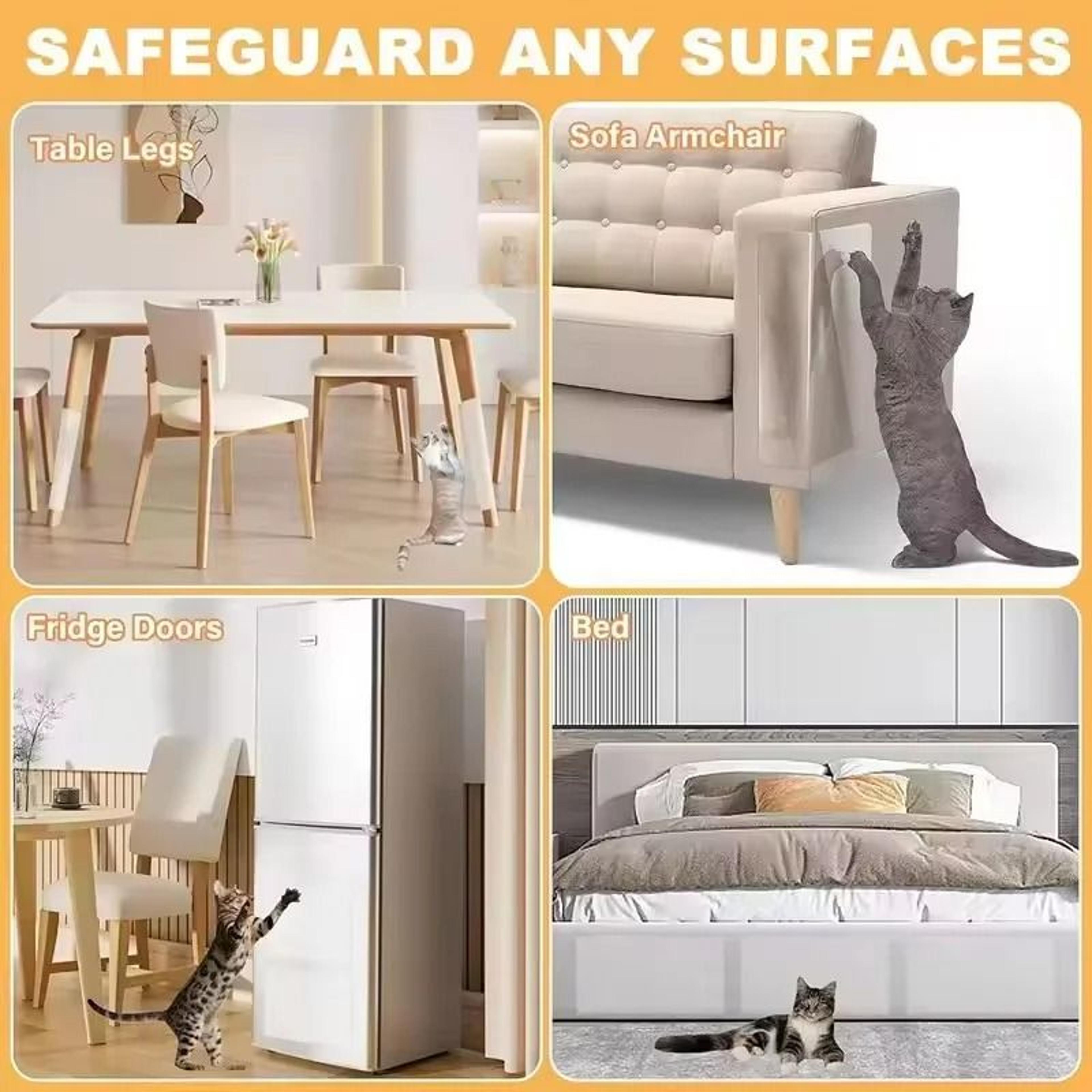 Invisible ShieldTech PVC Furniture Protection Guards 4