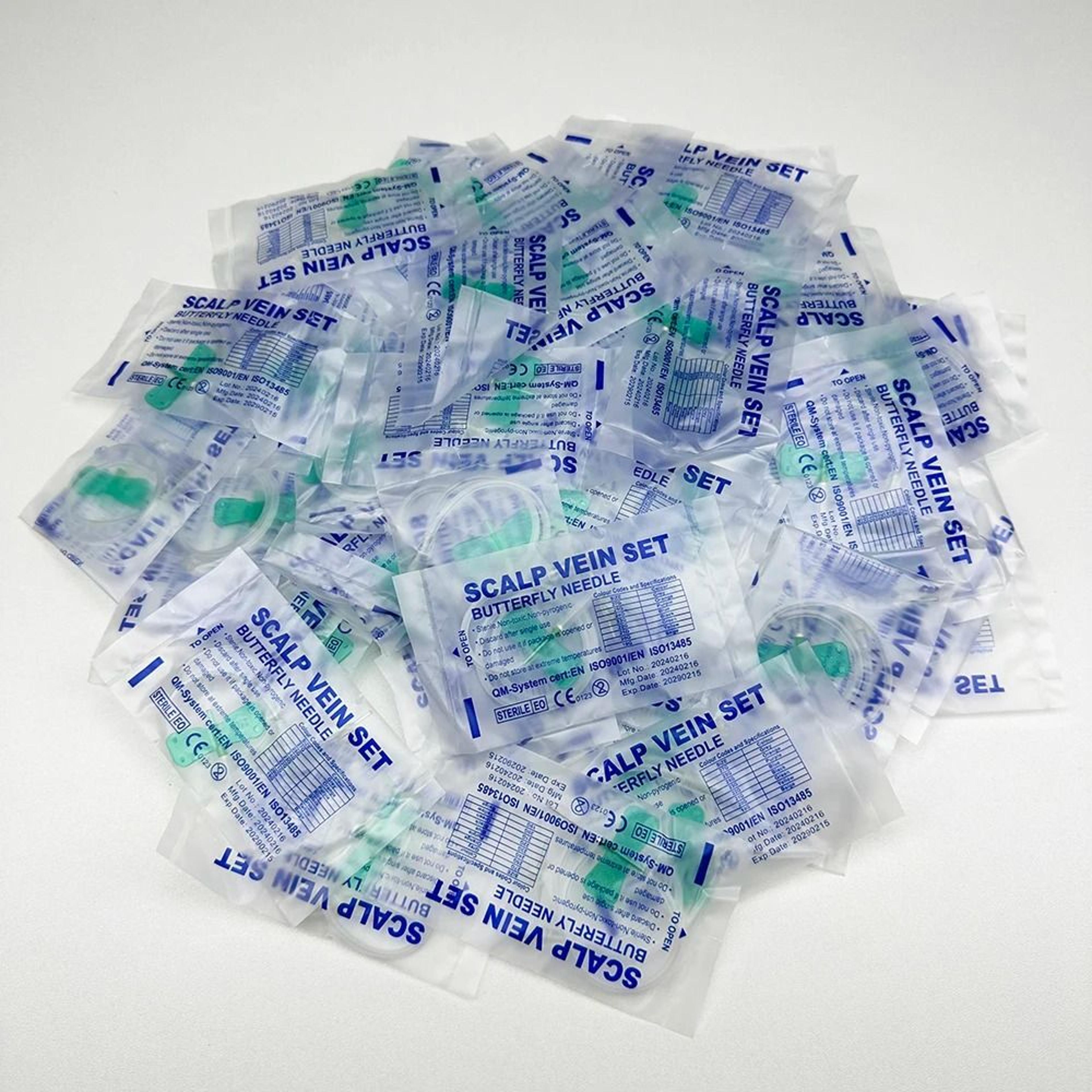 Professional Veterinary Winged Infusion Set 100Pack 7