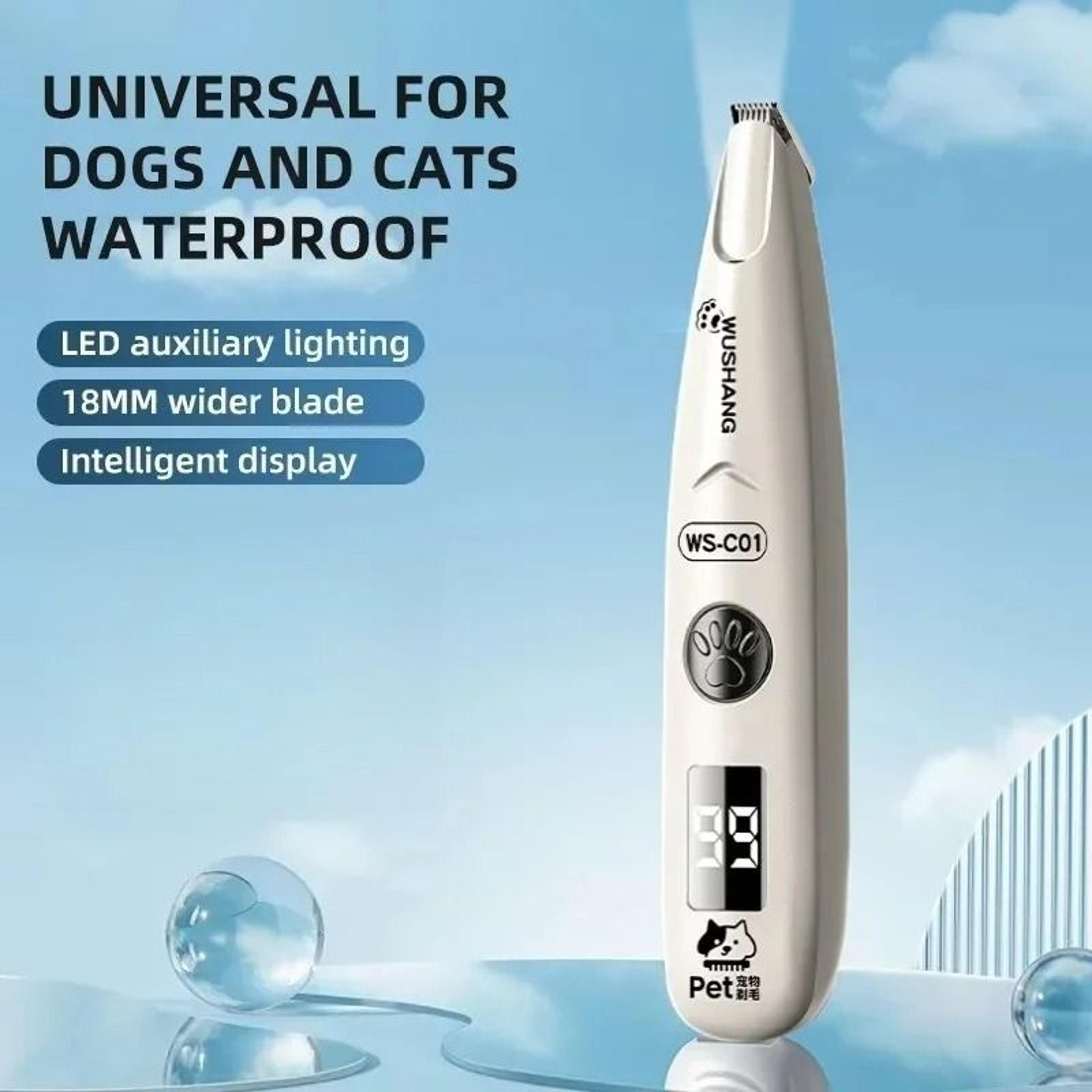 precision-led professional paw & detail trimmer