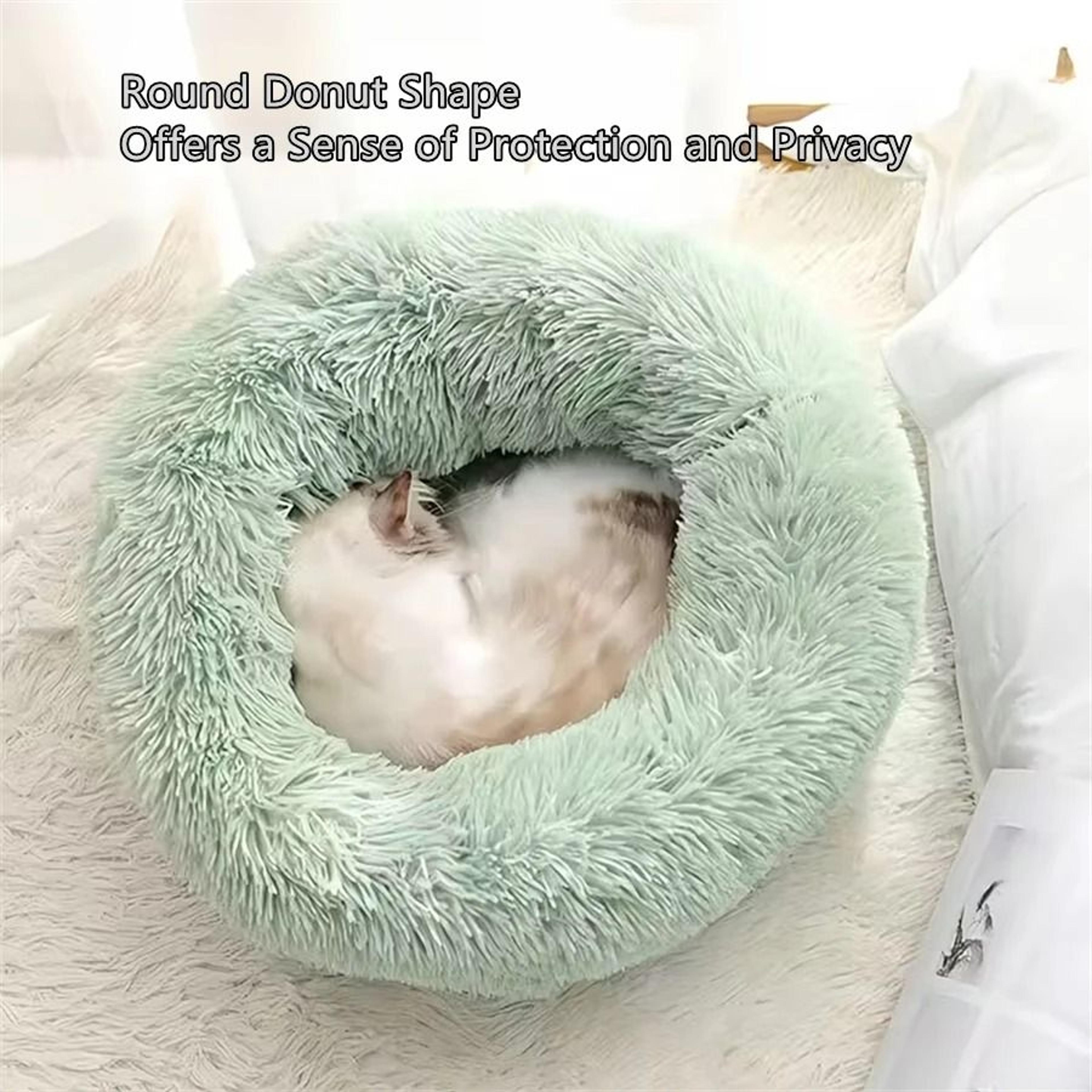 CloudPlush AnxietyRelief Donut Bed 1