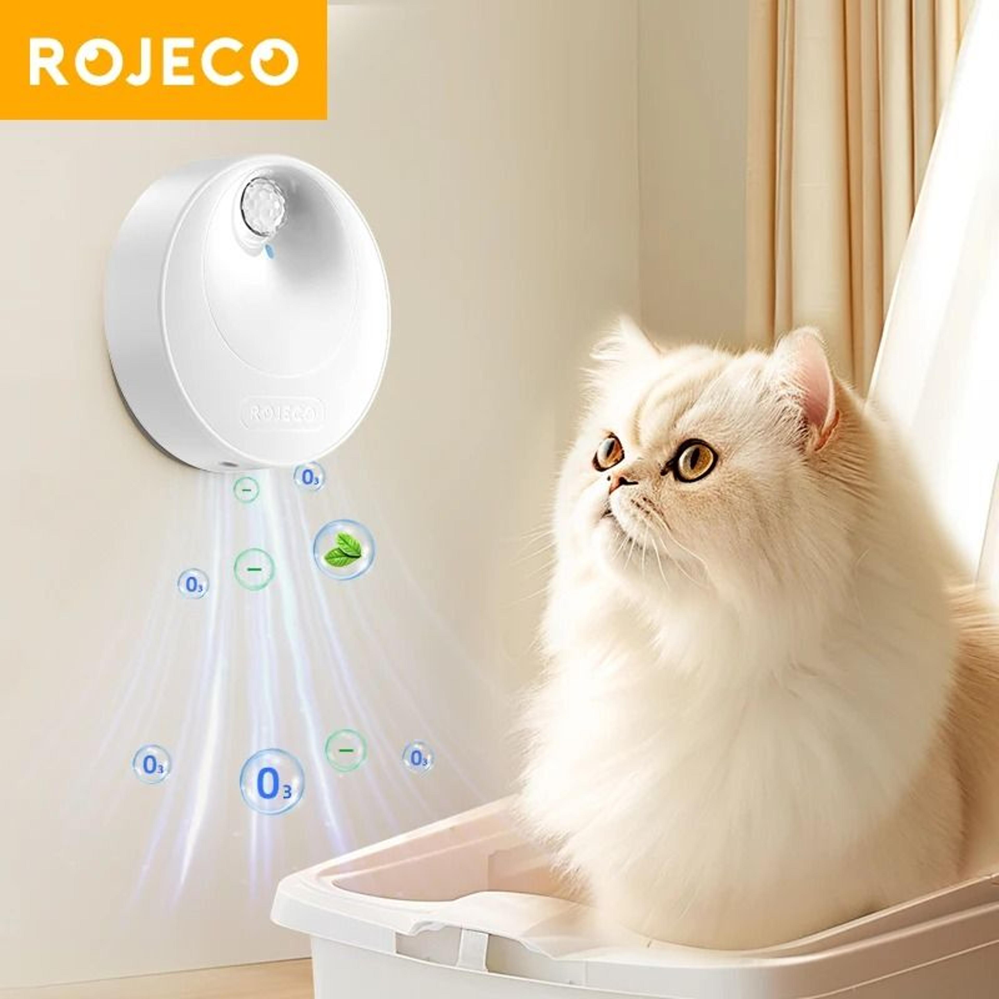 rojeco smart-ionic cat odor purifier