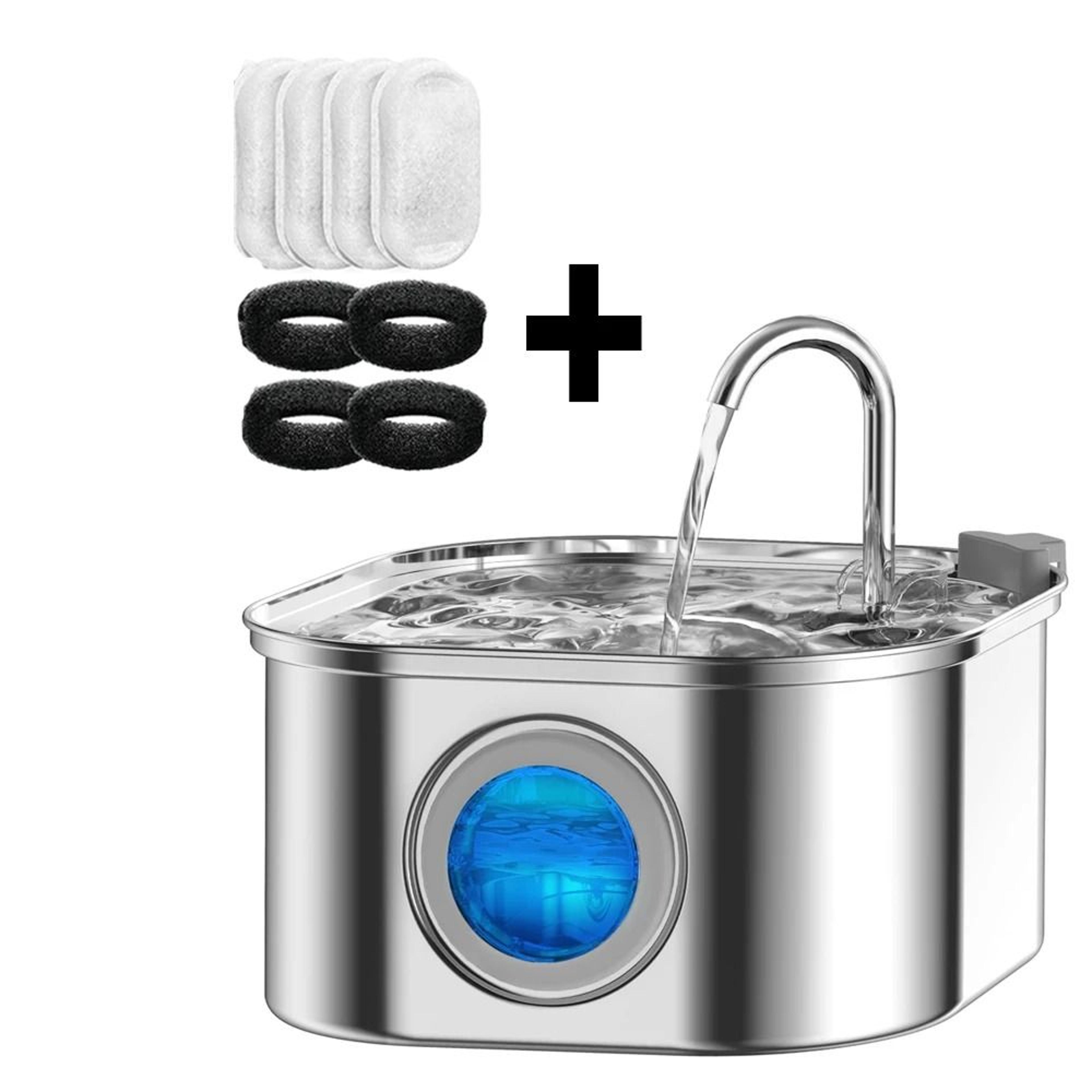 CrystalFlow Stainless Smart Fountain 3