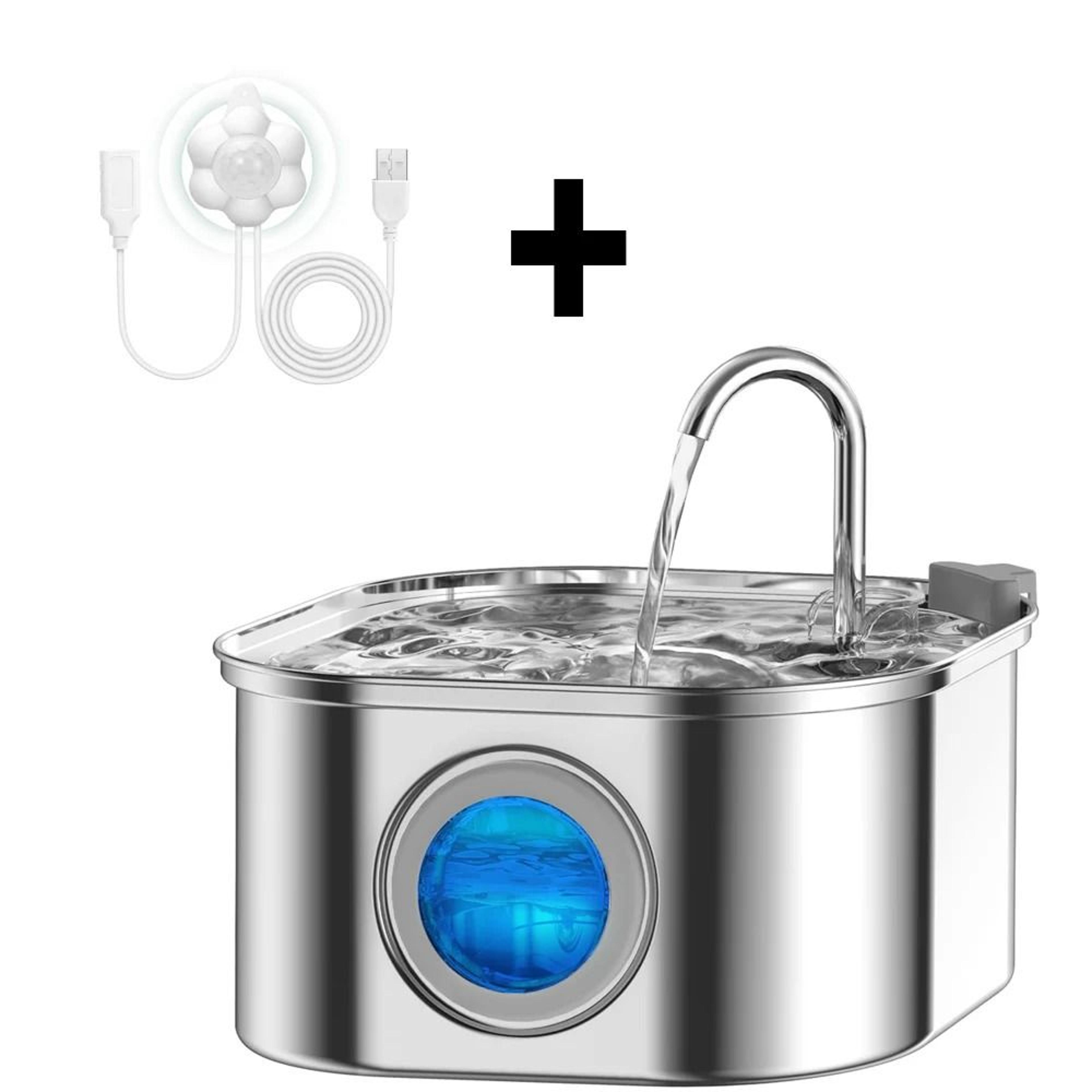 CrystalFlow Stainless Smart Fountain 11