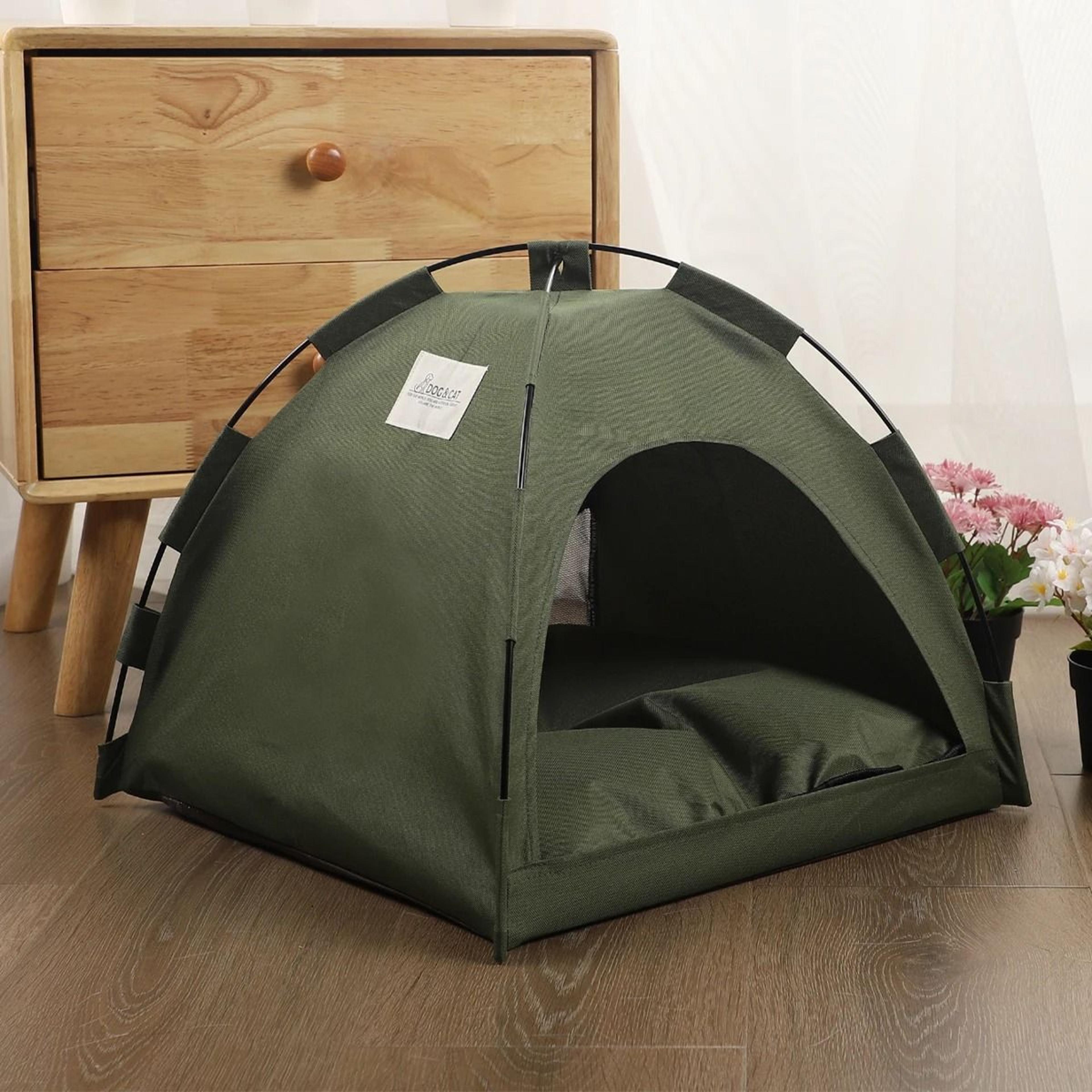 Cozy Cabin Pet Tent 4