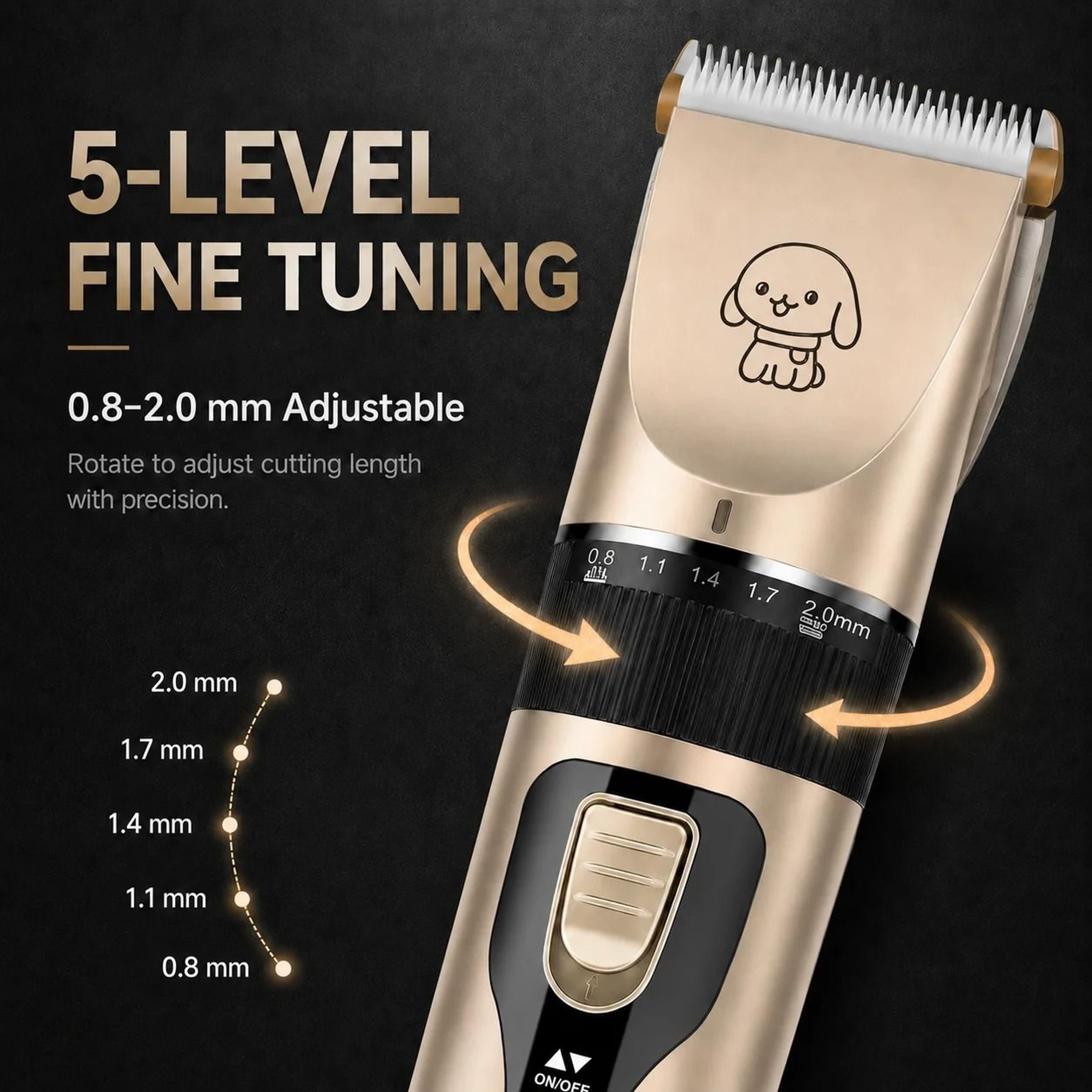 ProGrooming HighPower Trimmer Set 5