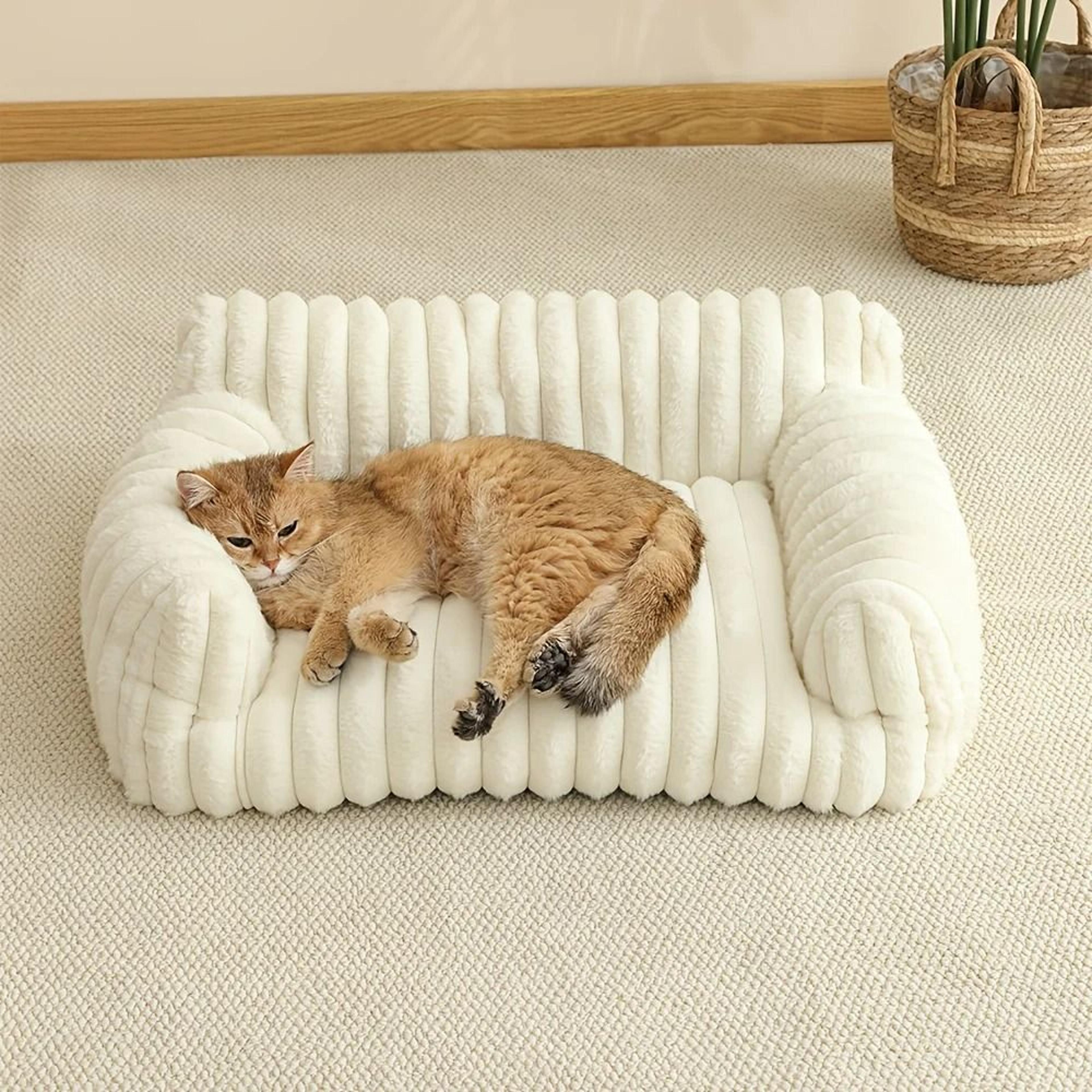 Striped Orthopedic Sofa Module 7