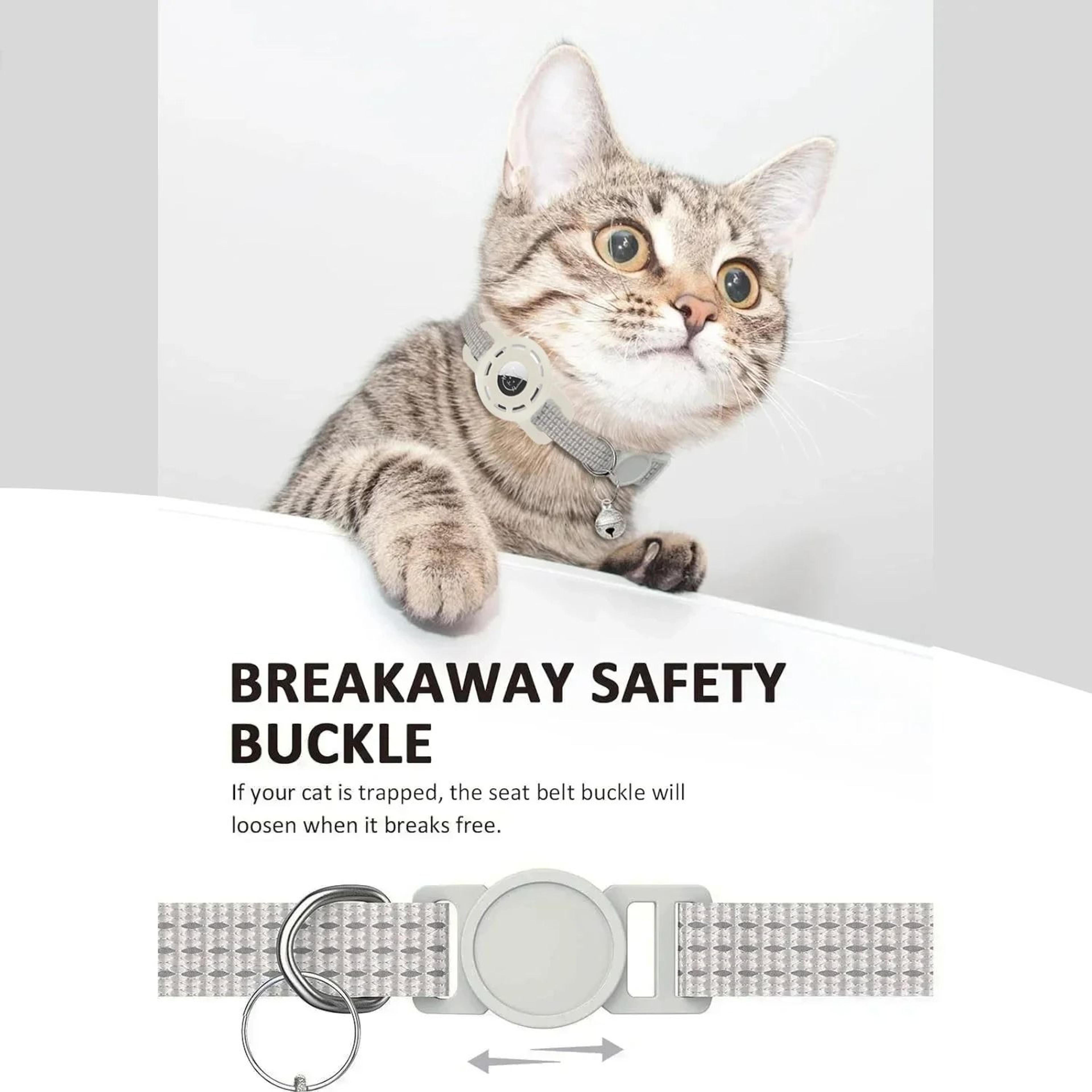 Reflective AirTag Breakaway Collar 4